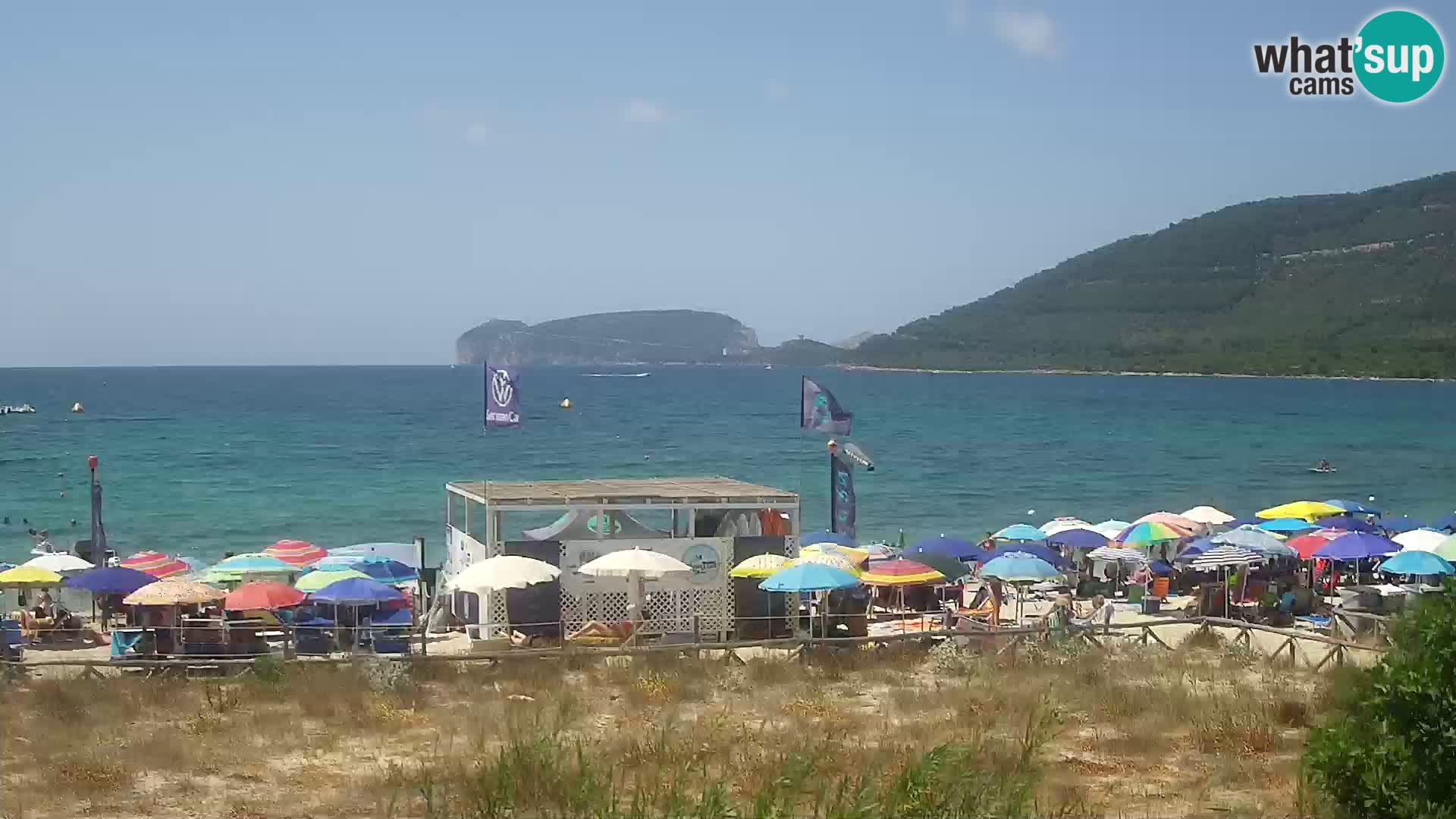 Live webcam La Stalla beach Riviera del Corallo – Alghero – Sardinia – Italy