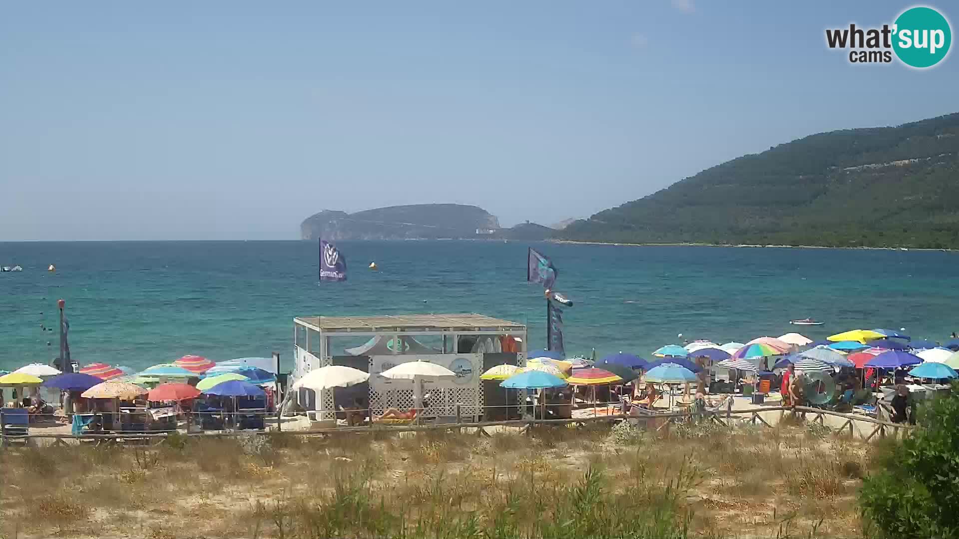 Spletna kamera plaža La Stalla Riviera del Corallo – Alghero – Sardinija – Italija