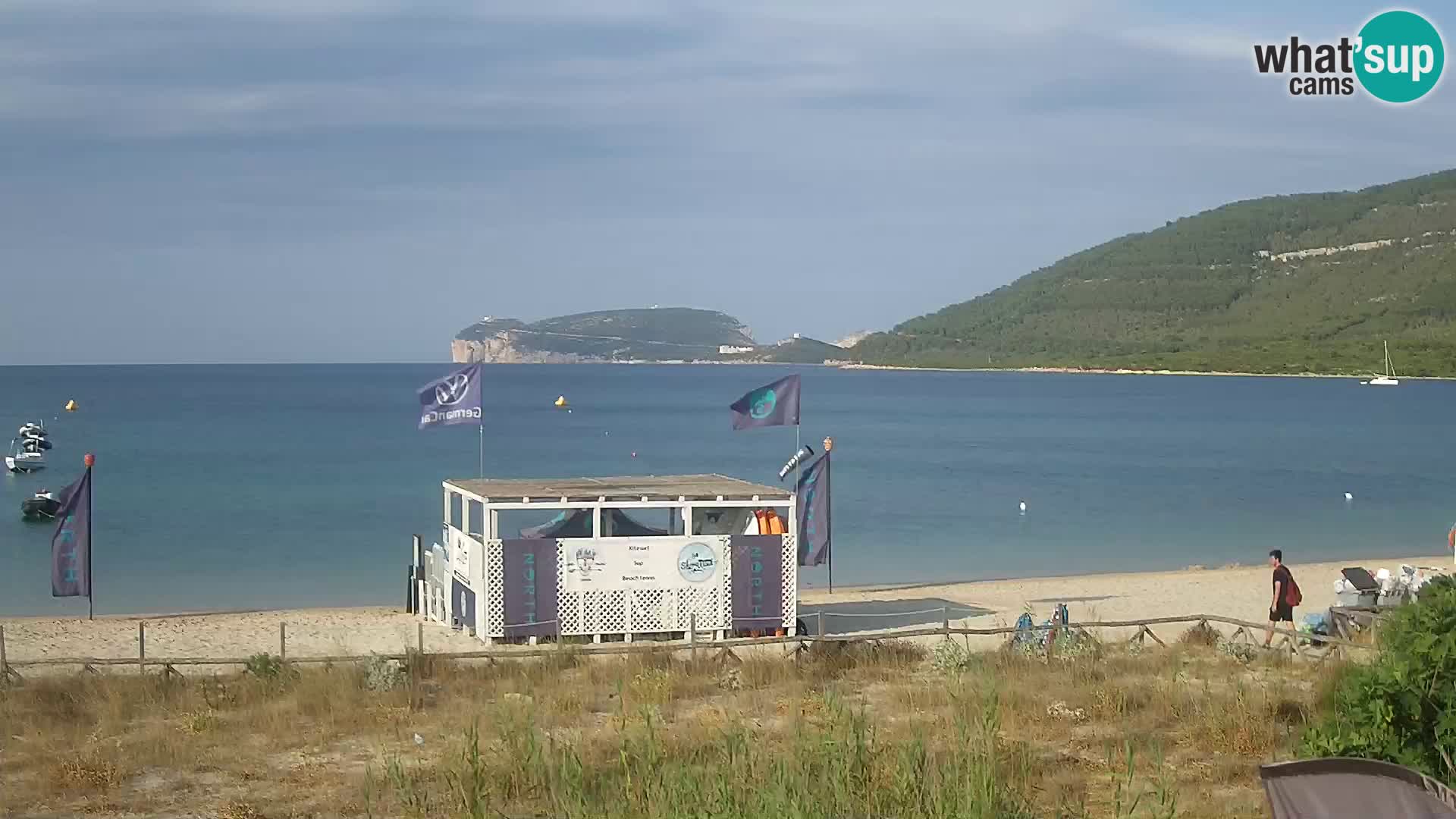Spletna kamera plaža La Stalla Riviera del Corallo – Alghero – Sardinija – Italija