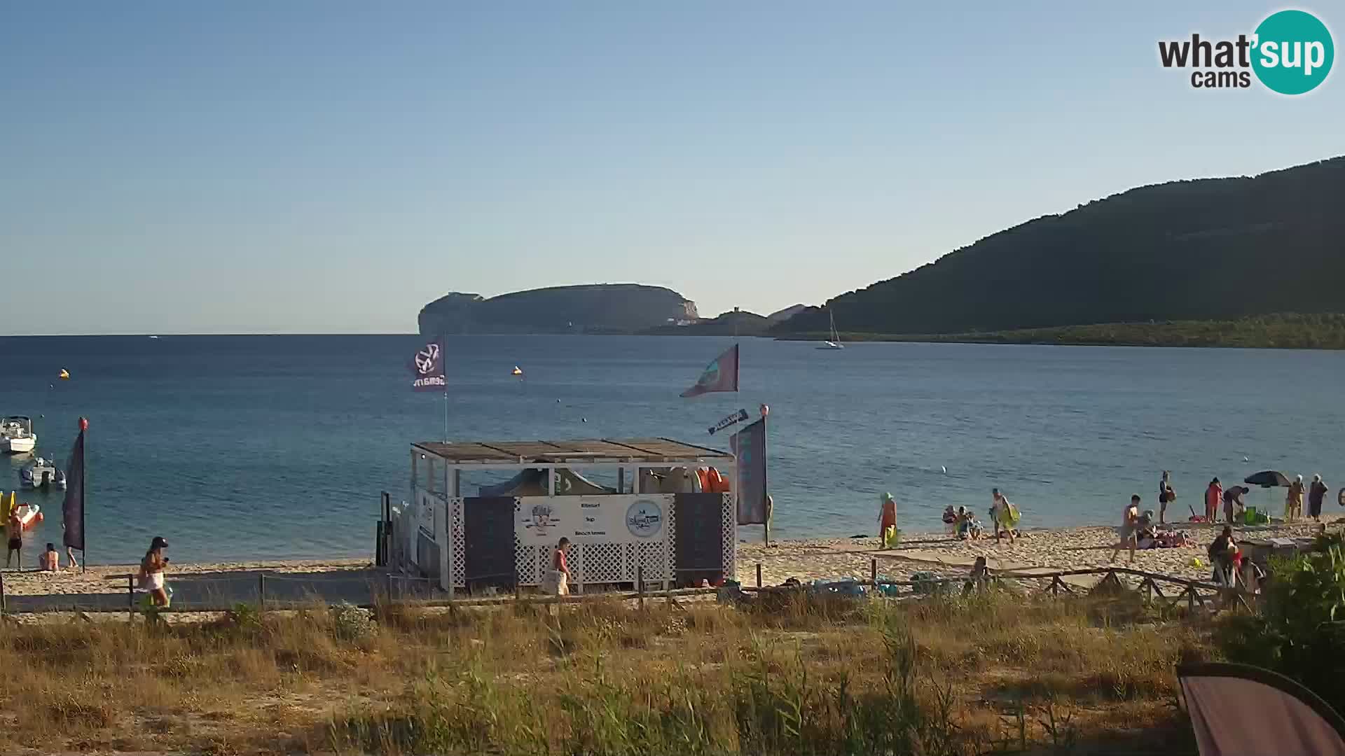 Spletna kamera plaža La Stalla Riviera del Corallo – Alghero – Sardinija – Italija