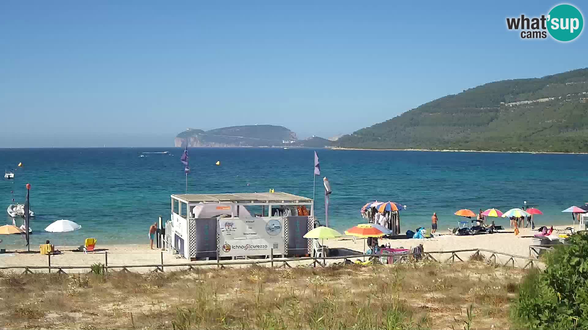 Webcam en vivo Playa de La Stalla Riviera del Corallo – Alghero – Cerdeña – Italia