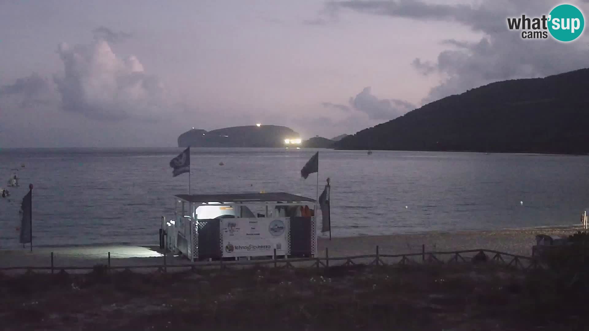 Live Webcam La Stalla Strand Riviera del Corallo – Alghero – Sardinien – Italien