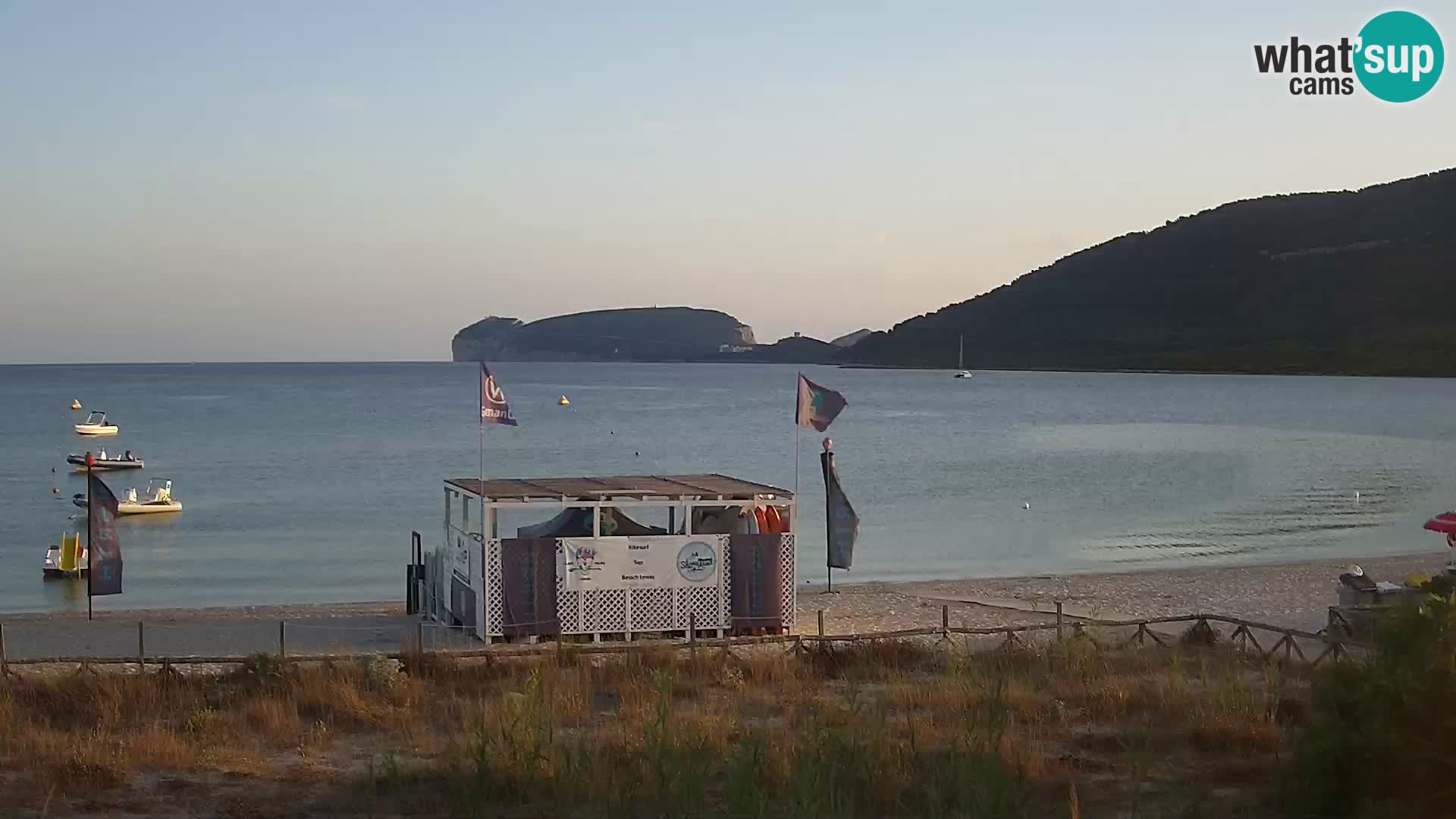 Live webcam La Stalla beach Riviera del Corallo – Alghero – Sardinia – Italy