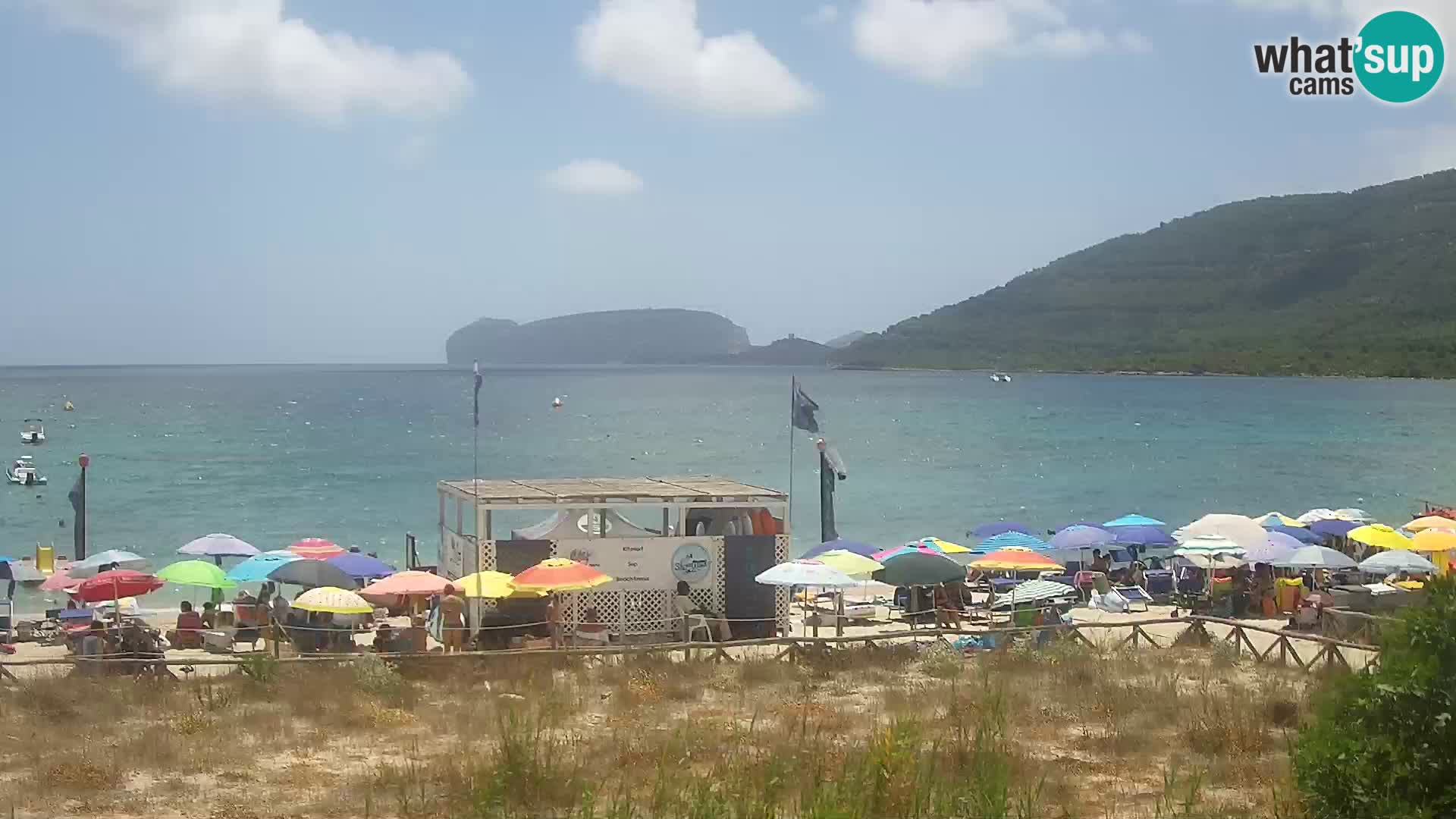 Webcam spiaggia La Stalla Riviera del Corallo – Alghero – Sardegna
