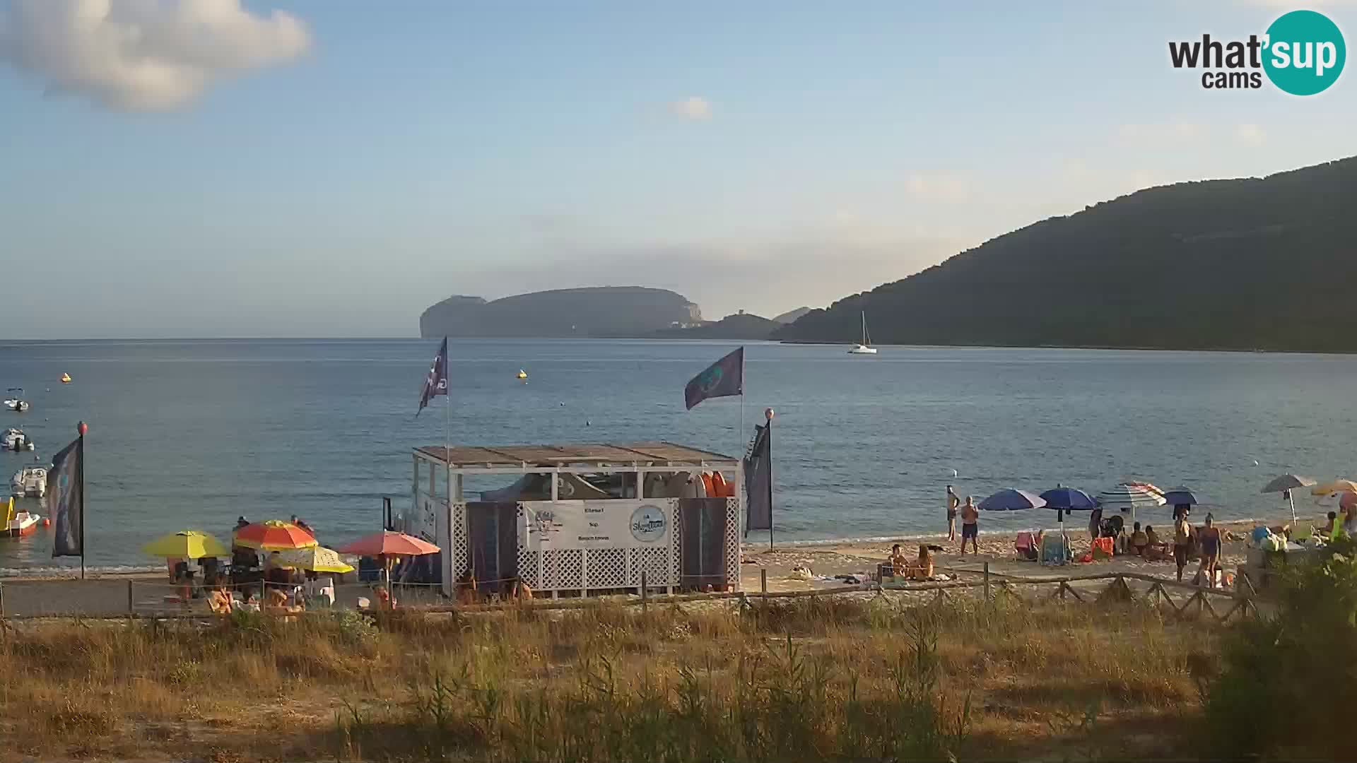 Spletna kamera plaža La Stalla Riviera del Corallo – Alghero – Sardinija – Italija