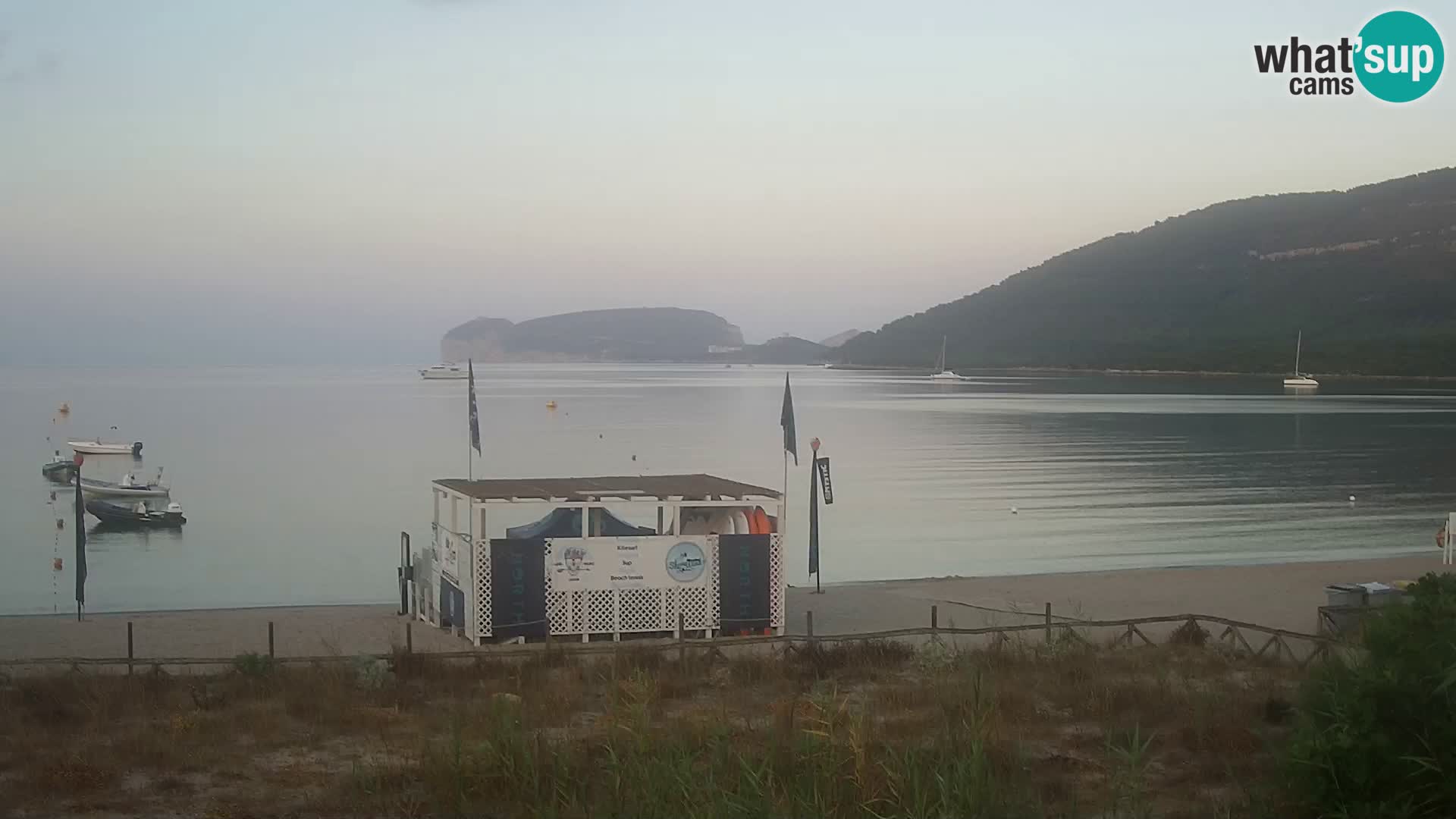 Webcam en direct Plage de La Stalla Riviera del Corallo – Alghero – Sardaigne – Italie