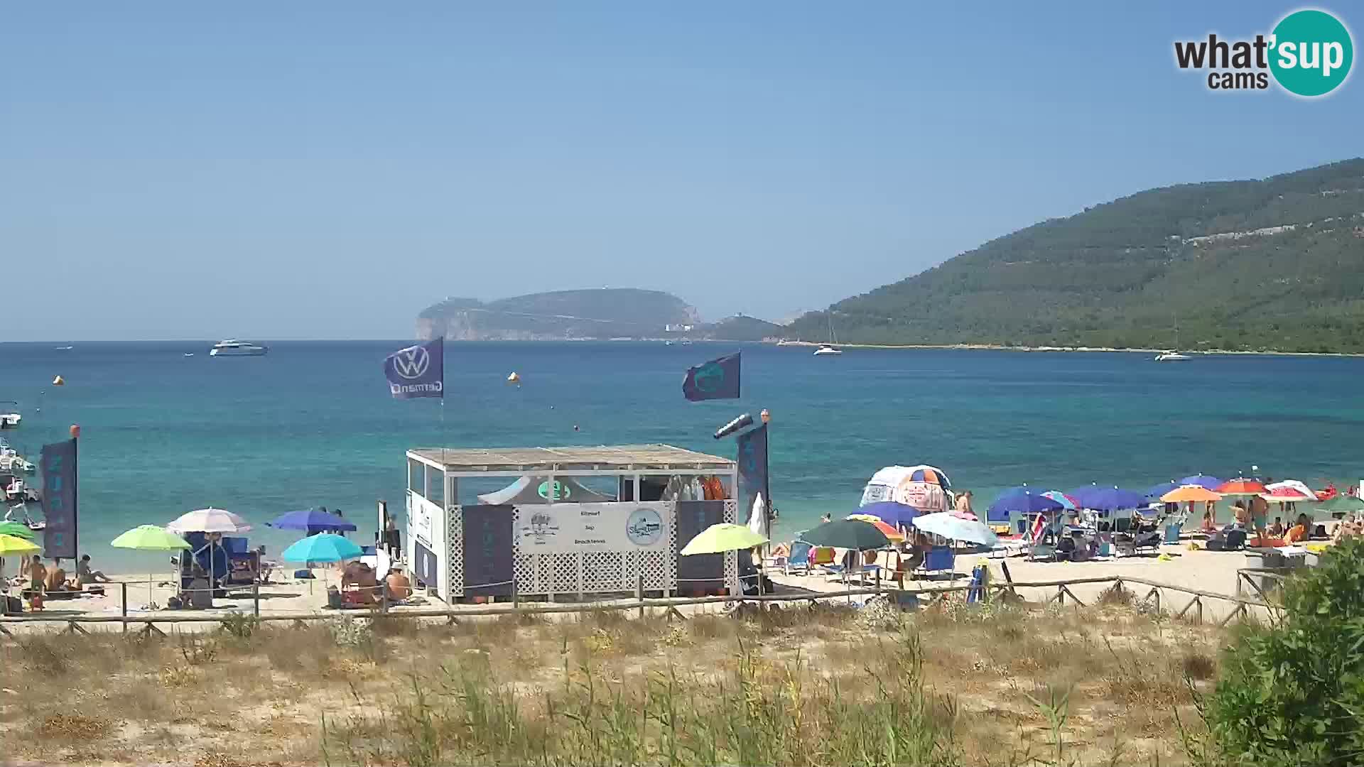 Webcam spiaggia La Stalla Riviera del Corallo – Alghero – Sardegna