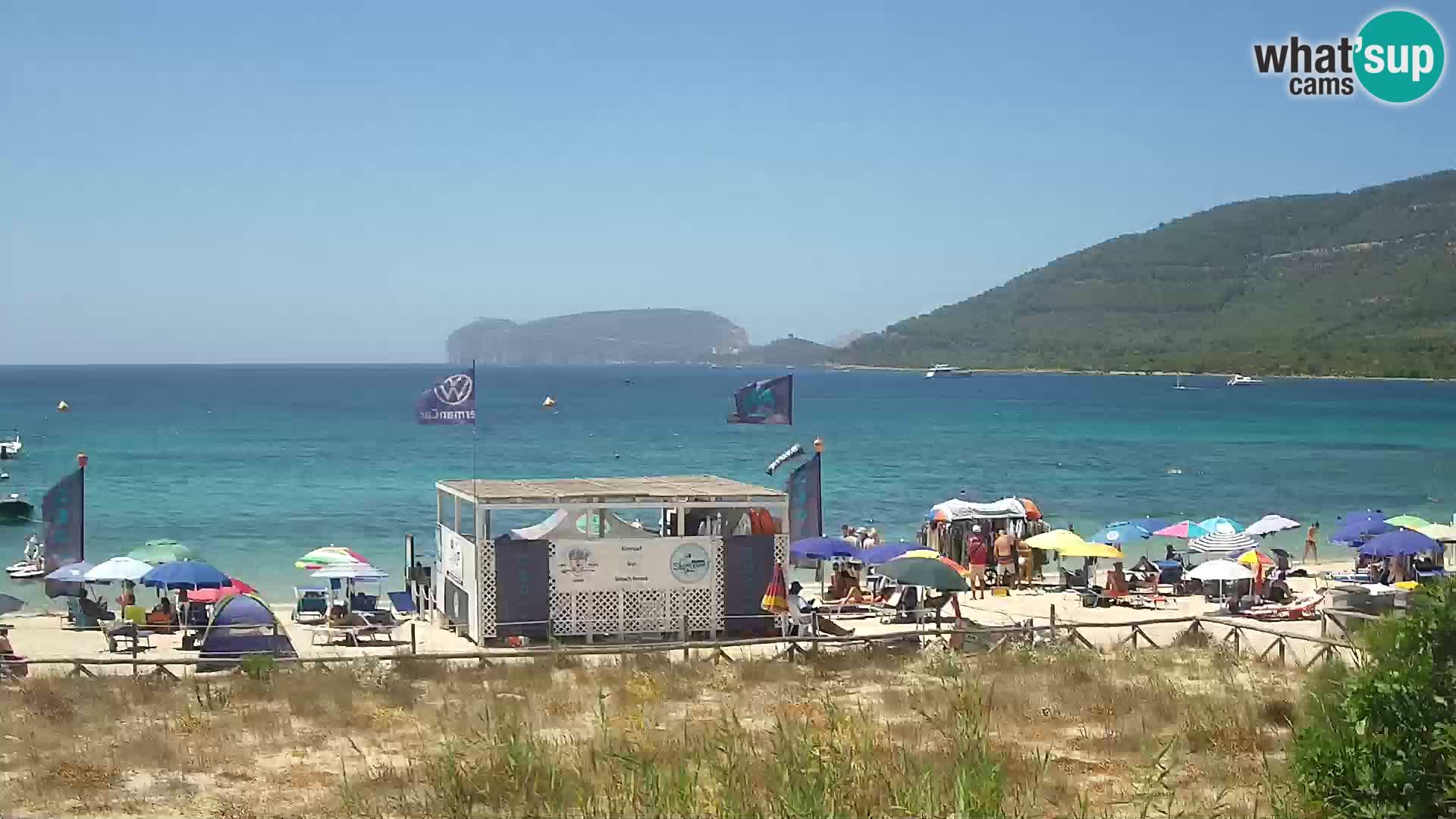 Live Webcam La Stalla Strand Riviera del Corallo – Alghero – Sardinien – Italien