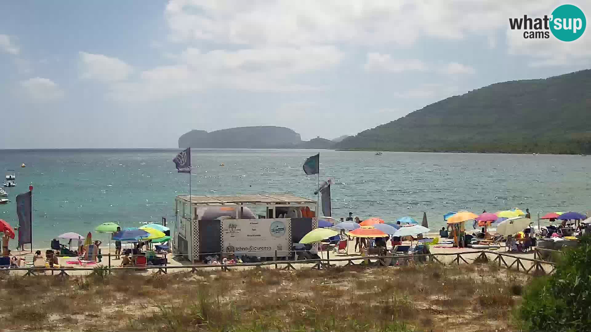 Webcam spiaggia La Stalla Riviera del Corallo – Alghero – Sardegna