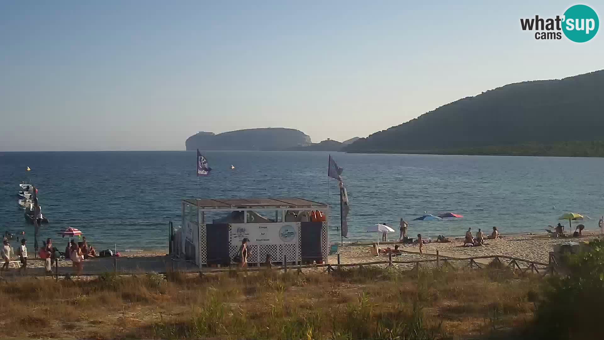Webcam spiaggia La Stalla Riviera del Corallo – Alghero – Sardegna