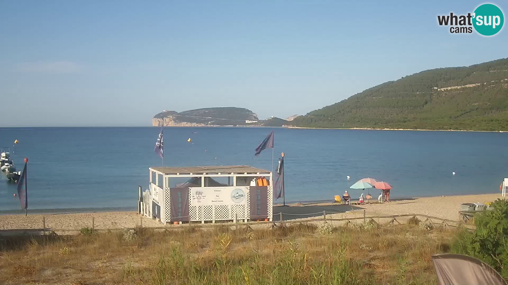 Webcam en direct Plage de La Stalla Riviera del Corallo – Alghero – Sardaigne – Italie