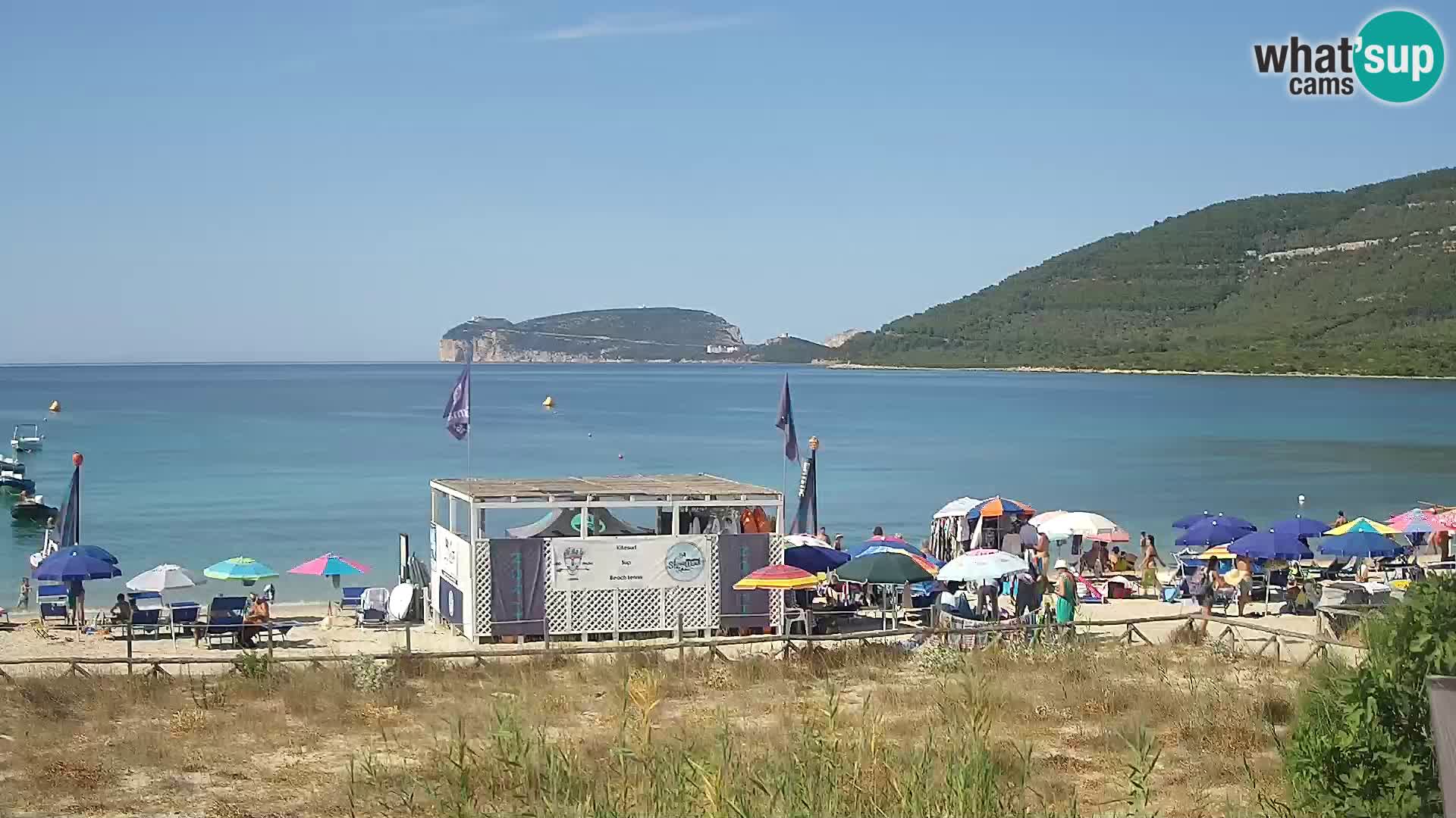 Webcam spiaggia La Stalla Riviera del Corallo – Alghero – Sardegna
