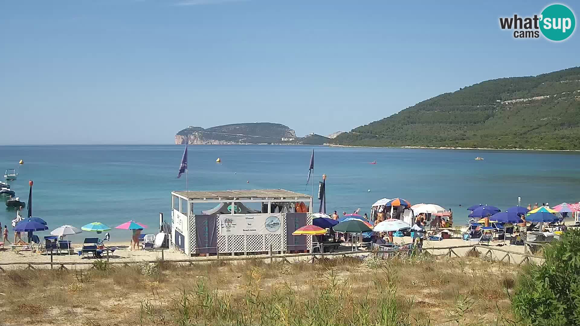Live Webcam La Stalla Strand Riviera del Corallo – Alghero – Sardinien – Italien