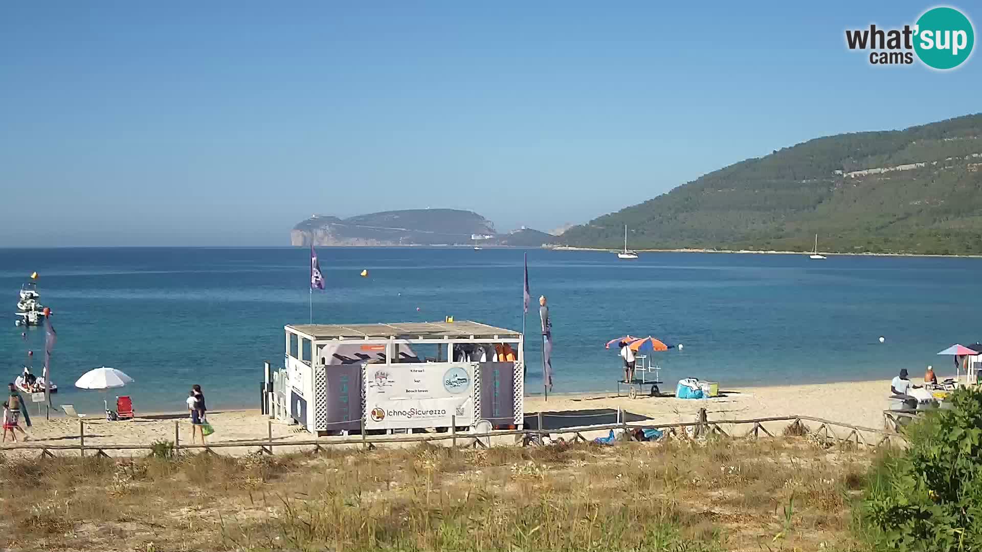 Web kamera uživo plaža La Stalla Riviera del Corallo – Alghero – Sardinija – Italija