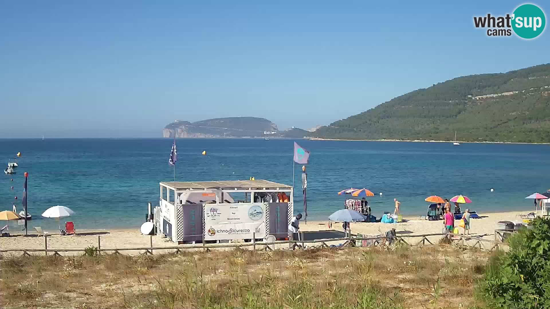 Live Webcam La Stalla Strand Riviera del Corallo – Alghero – Sardinien – Italien