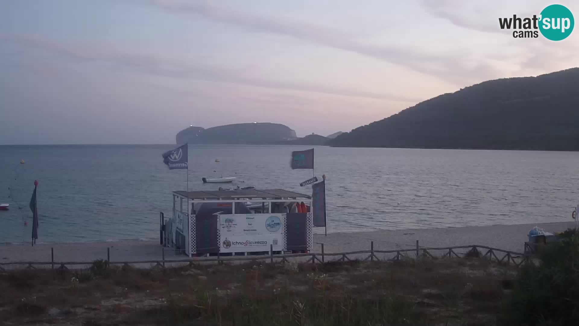 Live webcam La Stalla beach Riviera del Corallo – Alghero – Sardinia – Italy