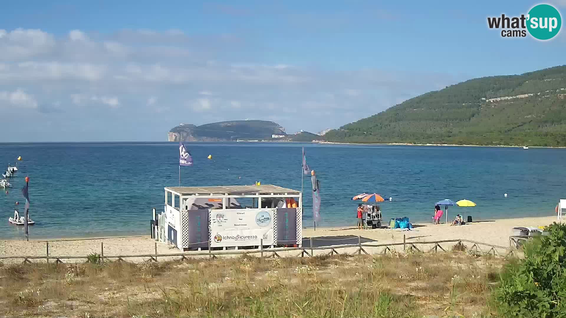 Webcam en vivo Playa de La Stalla Riviera del Corallo – Alghero – Cerdeña – Italia