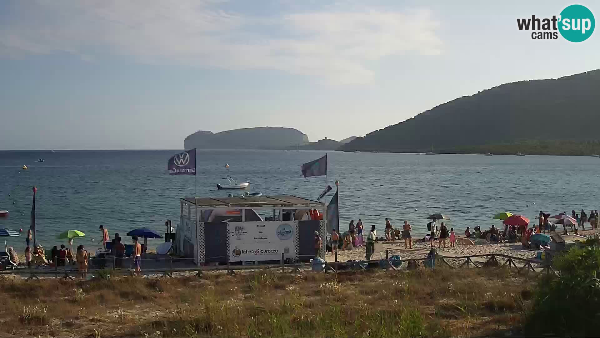 Live webcam La Stalla beach Riviera del Corallo – Alghero – Sardinia – Italy