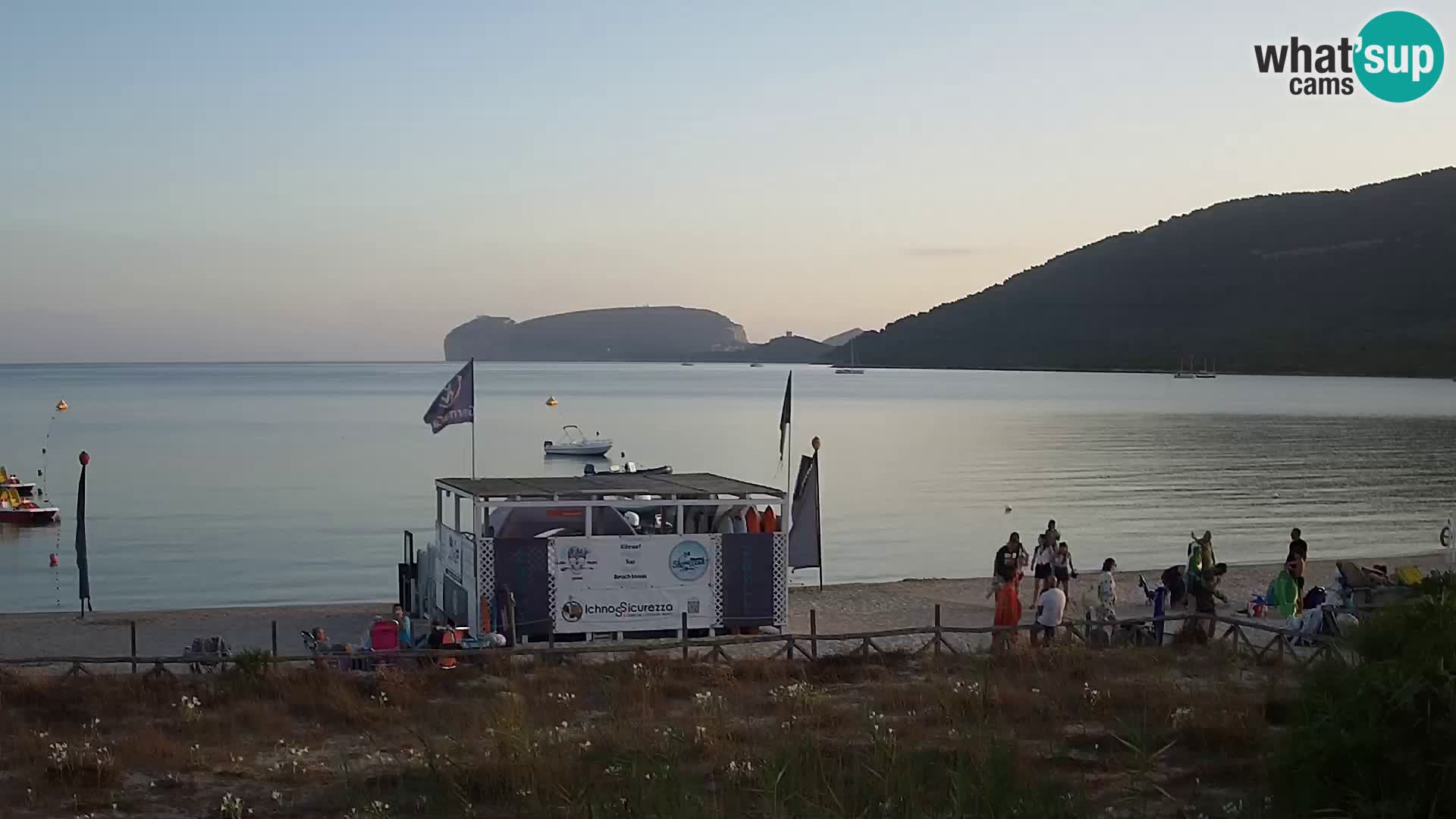 Webcam spiaggia La Stalla Riviera del Corallo – Alghero – Sardegna