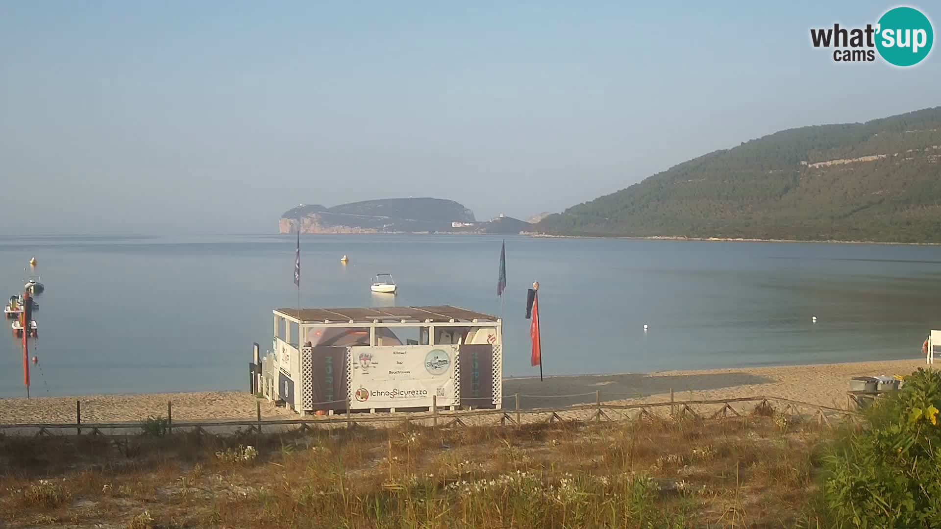 Webcam spiaggia La Stalla Riviera del Corallo – Alghero – Sardegna