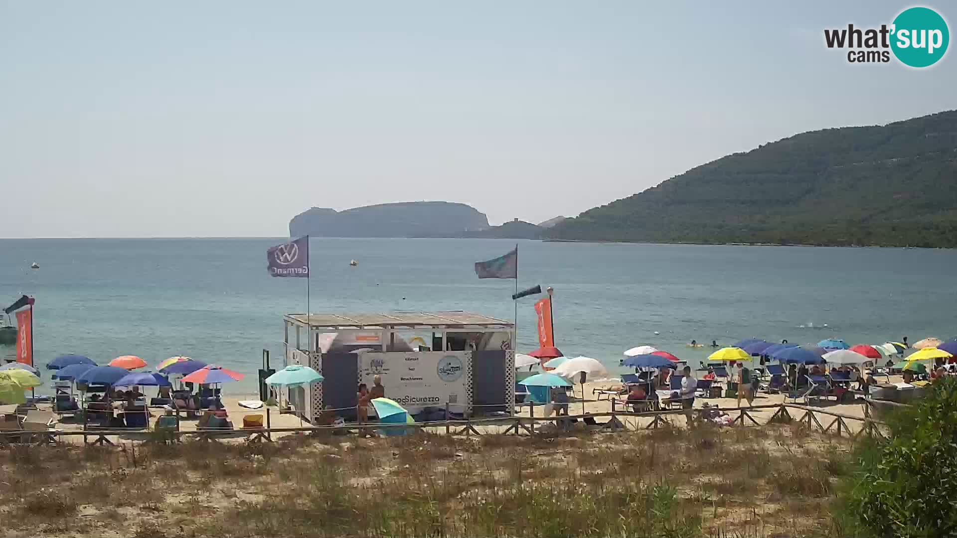 Spletna kamera plaža La Stalla Riviera del Corallo – Alghero – Sardinija – Italija