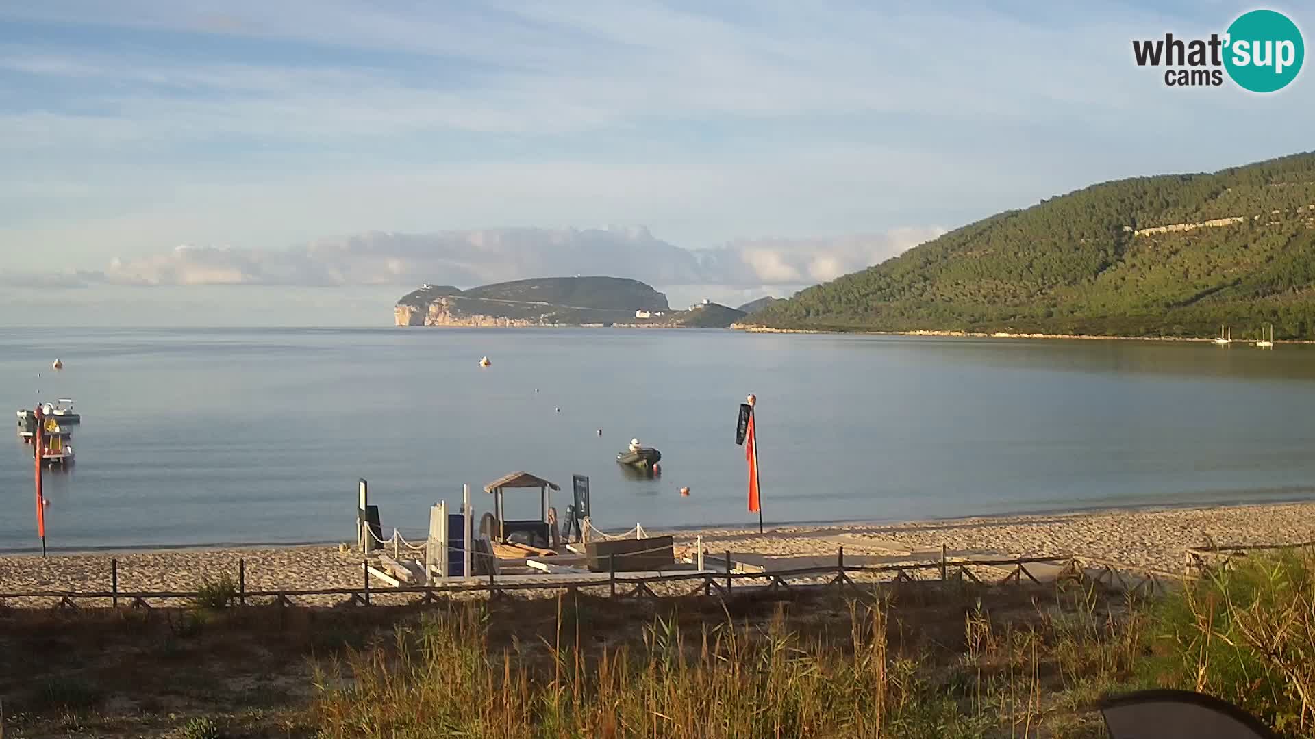 Live Webcam La Stalla Strand Riviera del Corallo – Alghero – Sardinien – Italien