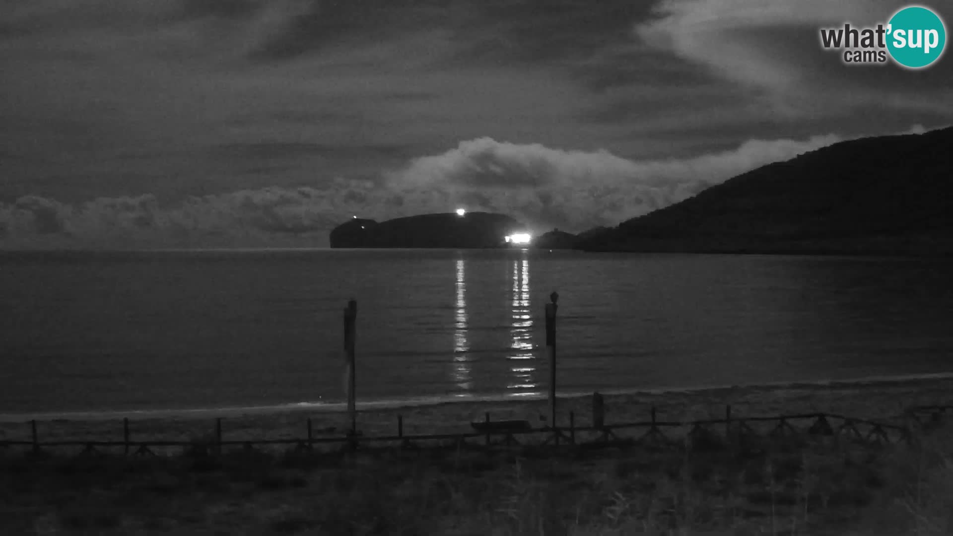 Live webcam La Stalla beach Riviera del Corallo – Alghero – Sardinia – Italy