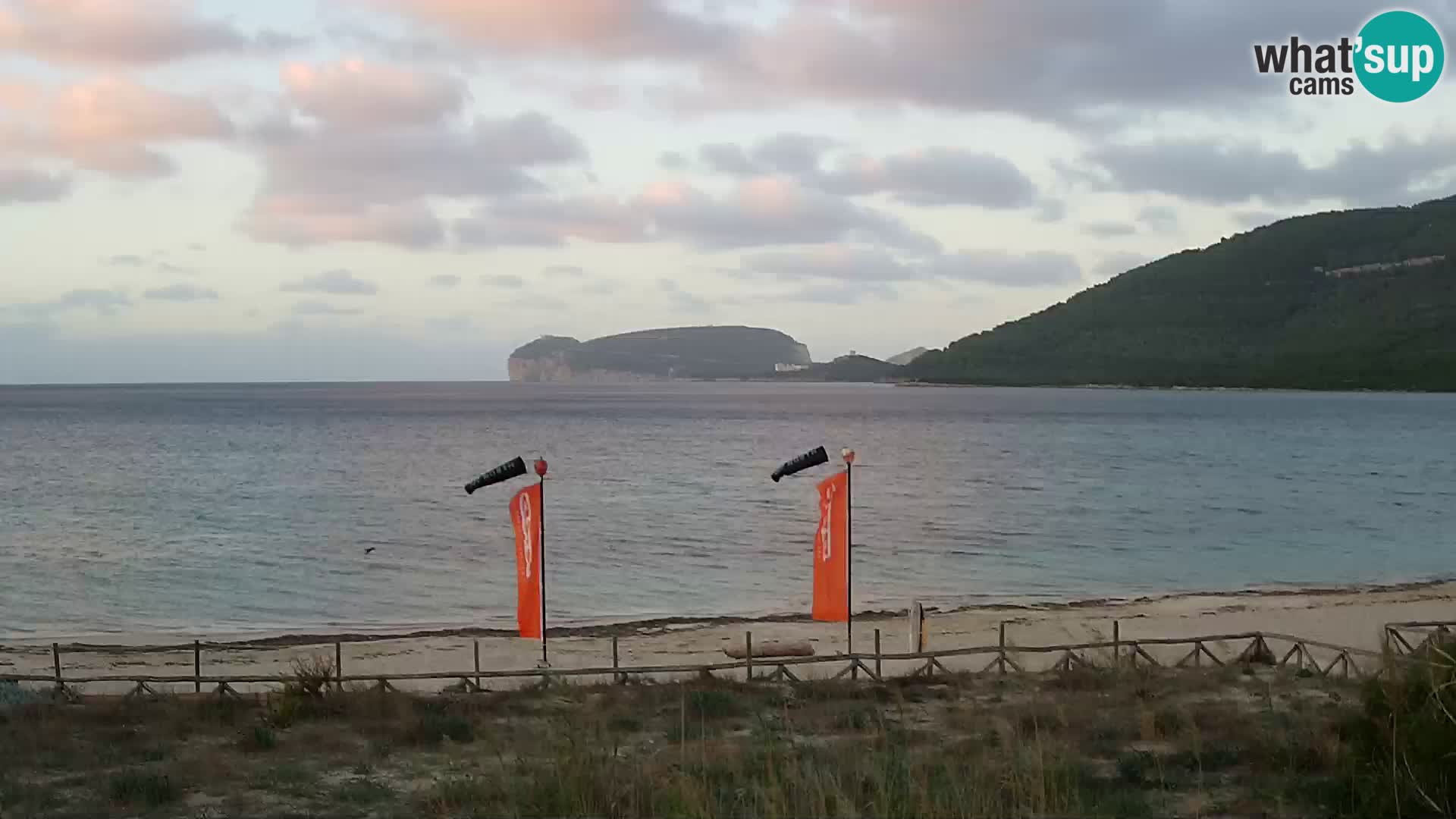 Webcam spiaggia La Stalla Riviera del Corallo – Alghero – Sardegna