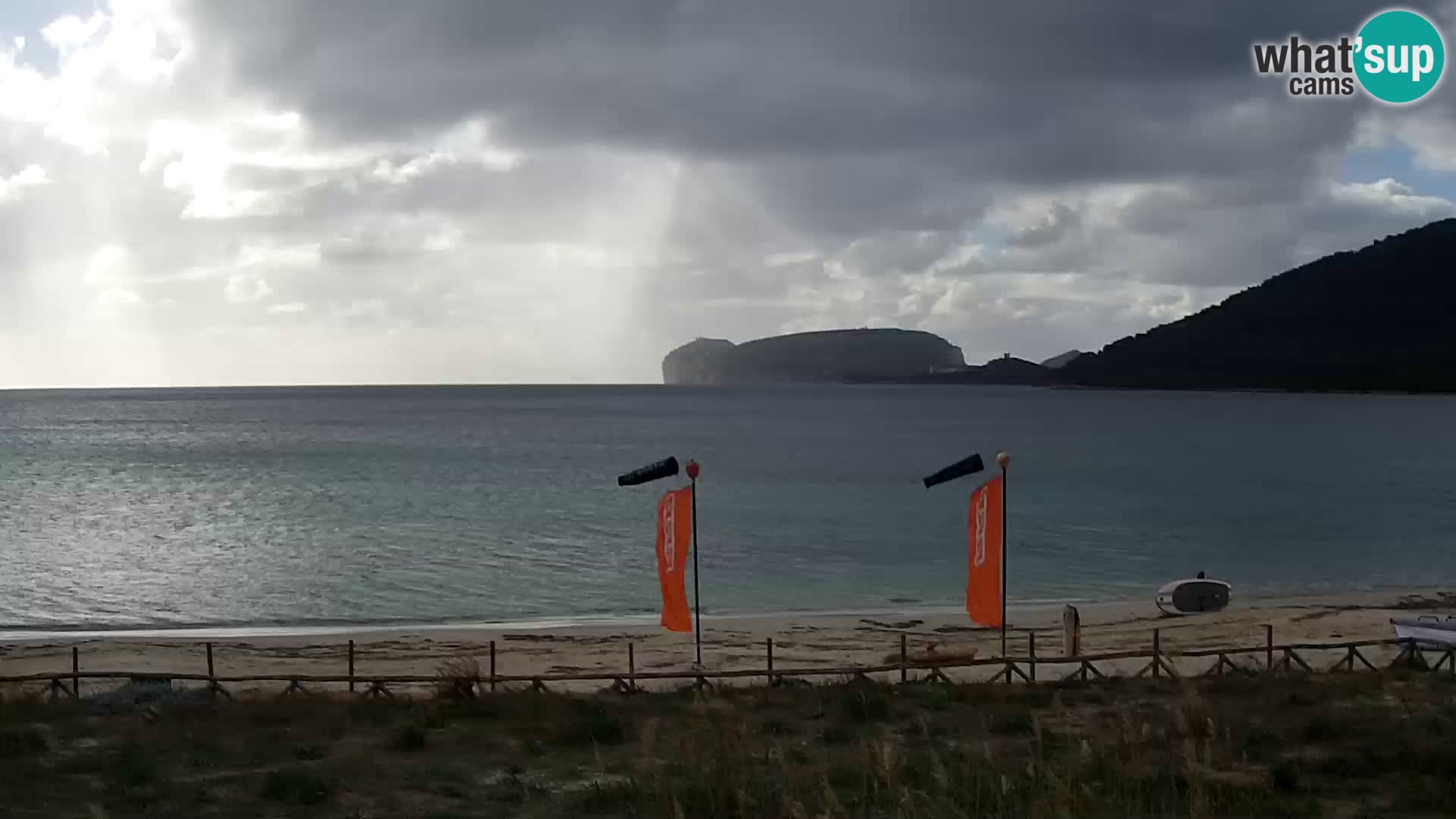 Spletna kamera plaža La Stalla Riviera del Corallo – Alghero – Sardinija – Italija