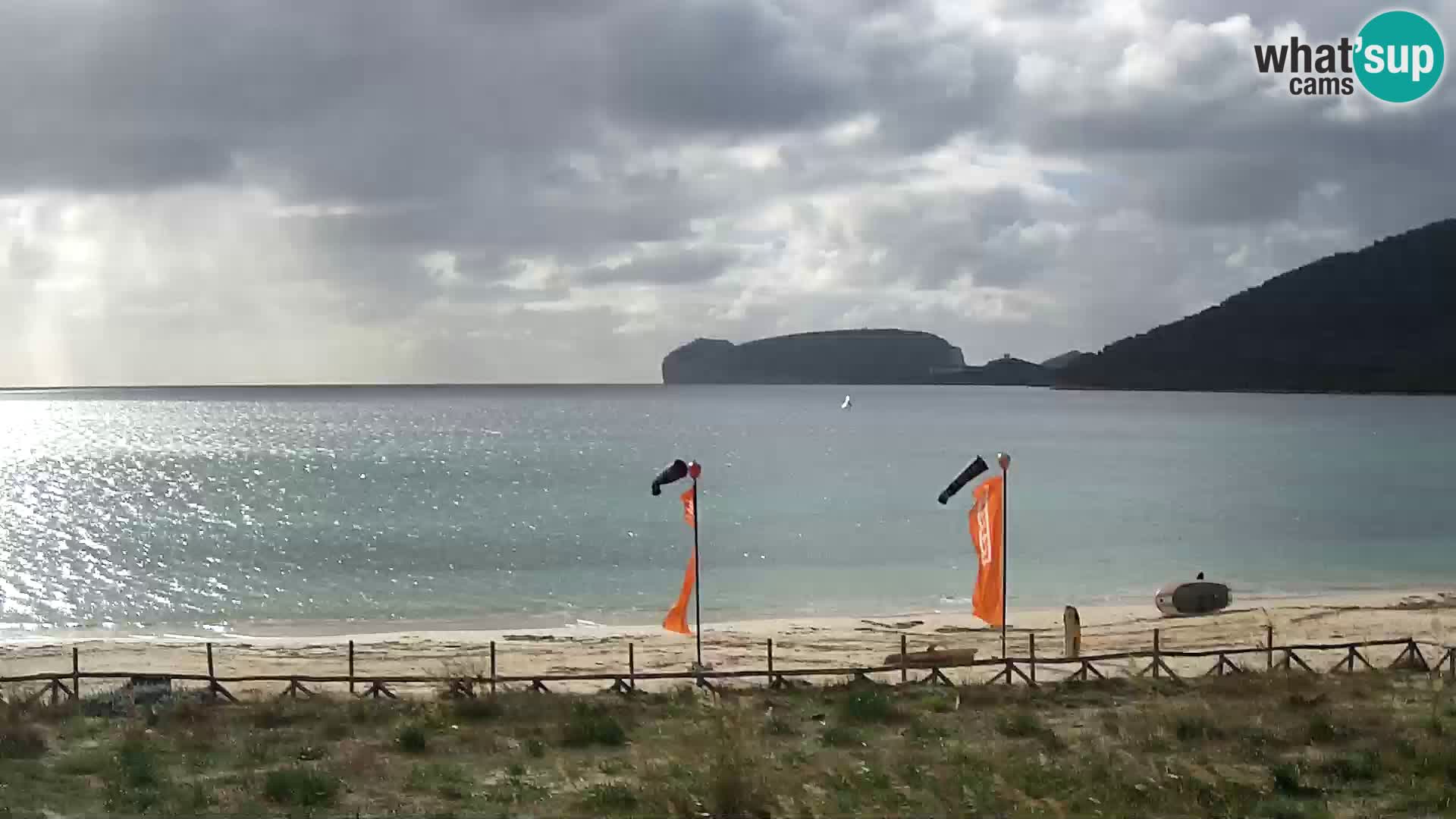 Webcam en direct Plage de La Stalla Riviera del Corallo – Alghero – Sardaigne – Italie