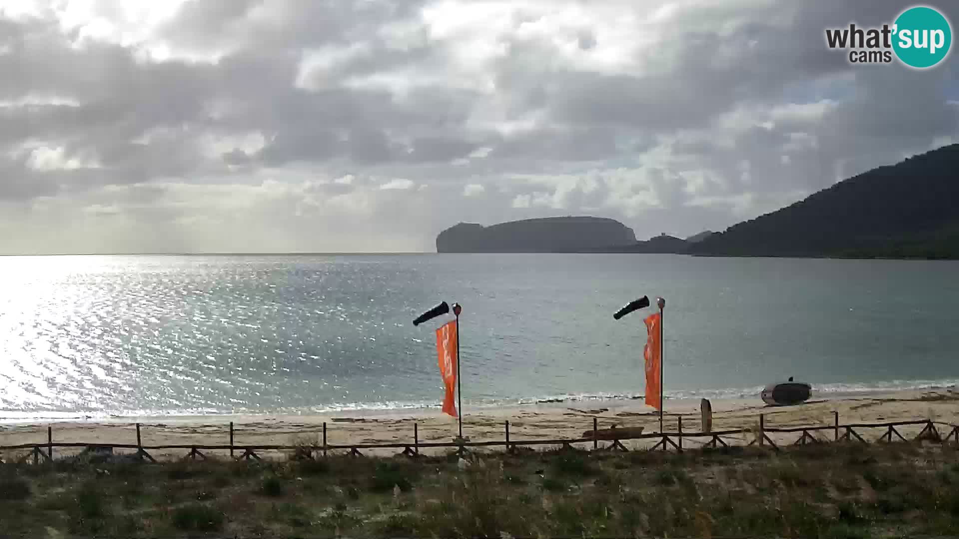 Webcam spiaggia La Stalla Riviera del Corallo – Alghero – Sardegna