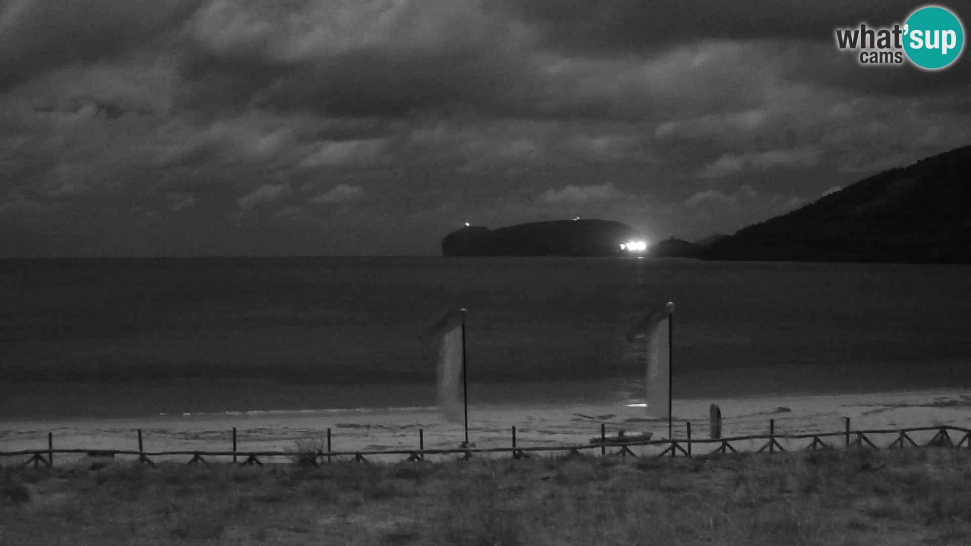 Live webcam La Stalla beach Riviera del Corallo – Alghero – Sardinia – Italy