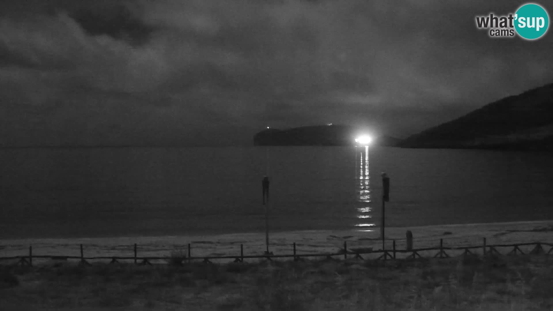 Live webcam La Stalla beach Riviera del Corallo – Alghero – Sardinia – Italy