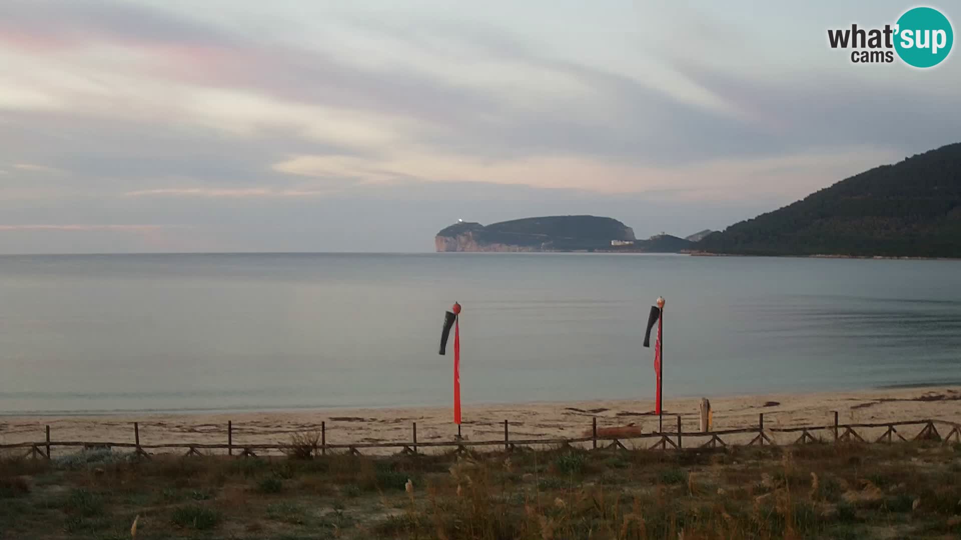 Spletna kamera plaža La Stalla Riviera del Corallo – Alghero – Sardinija – Italija