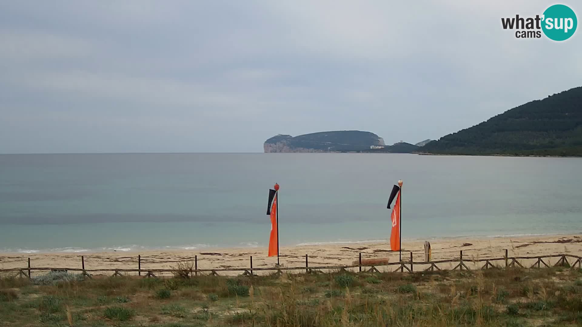 Spletna kamera plaža La Stalla Riviera del Corallo – Alghero – Sardinija – Italija