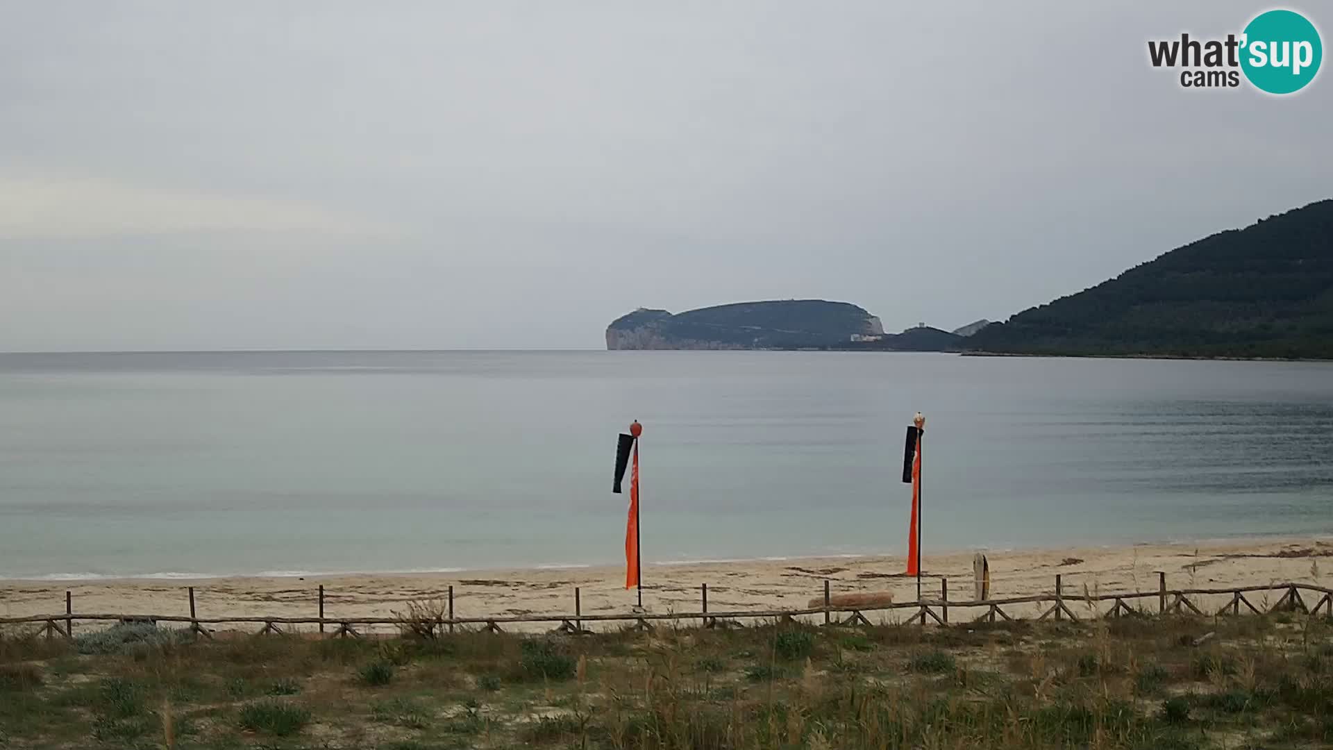 Webcam en direct Plage de La Stalla Riviera del Corallo – Alghero – Sardaigne – Italie