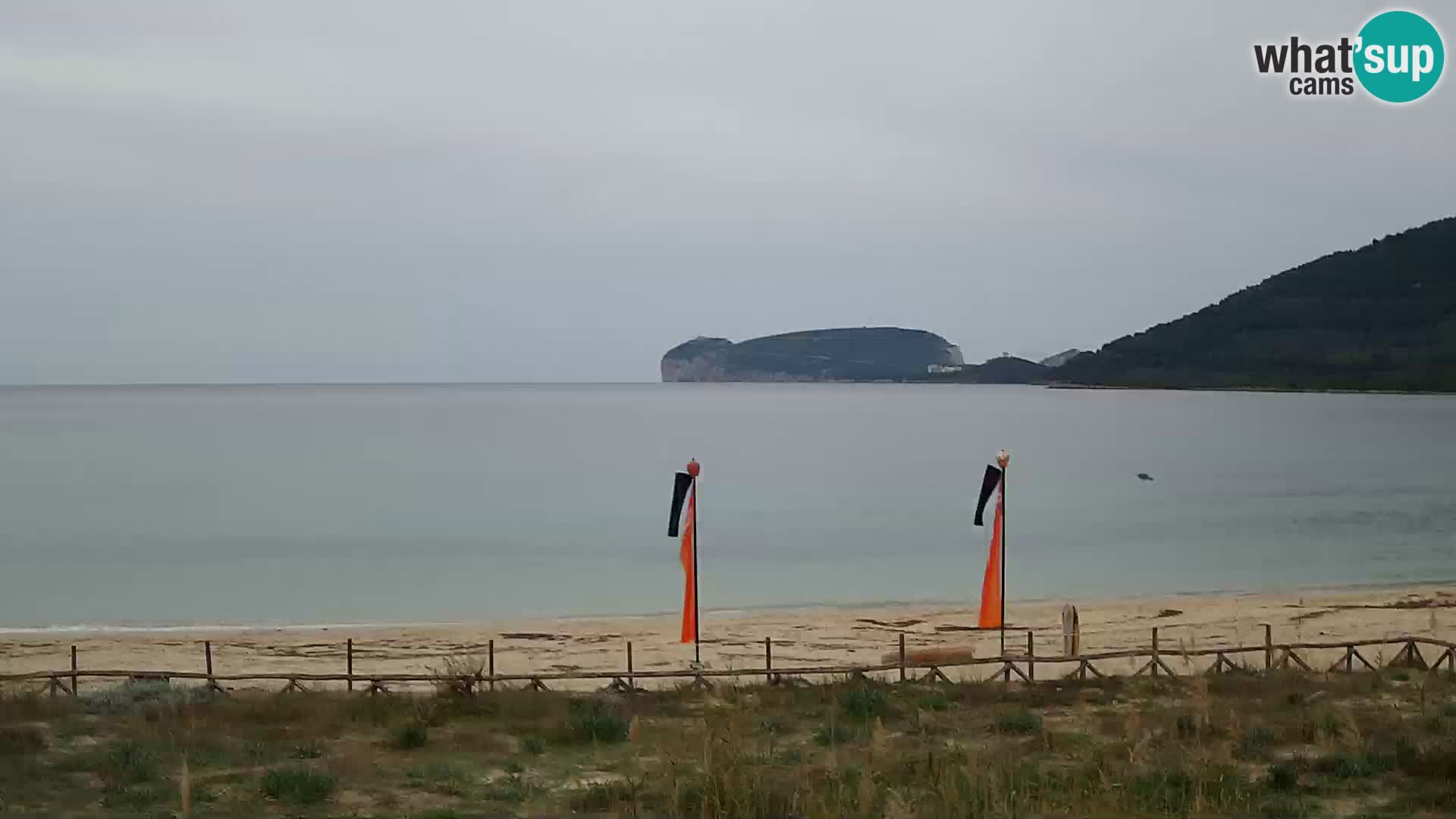 Live webcam La Stalla beach Riviera del Corallo – Alghero – Sardinia – Italy