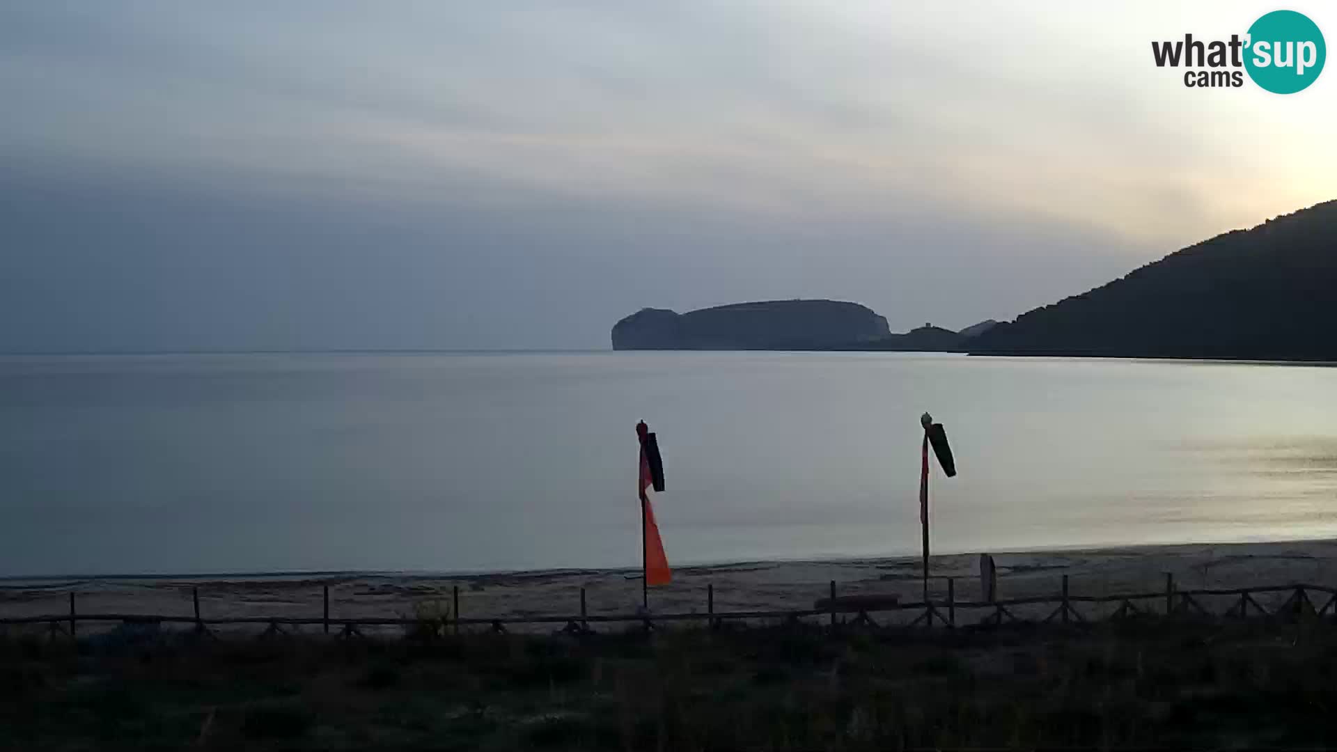 Webcam en direct Plage de La Stalla Riviera del Corallo – Alghero – Sardaigne – Italie