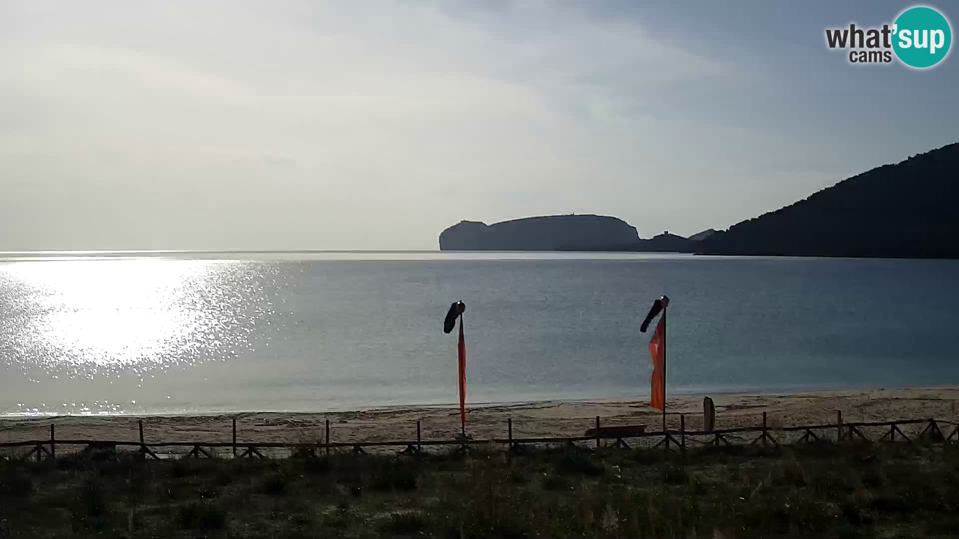 Webcam spiaggia La Stalla Riviera del Corallo – Alghero – Sardegna