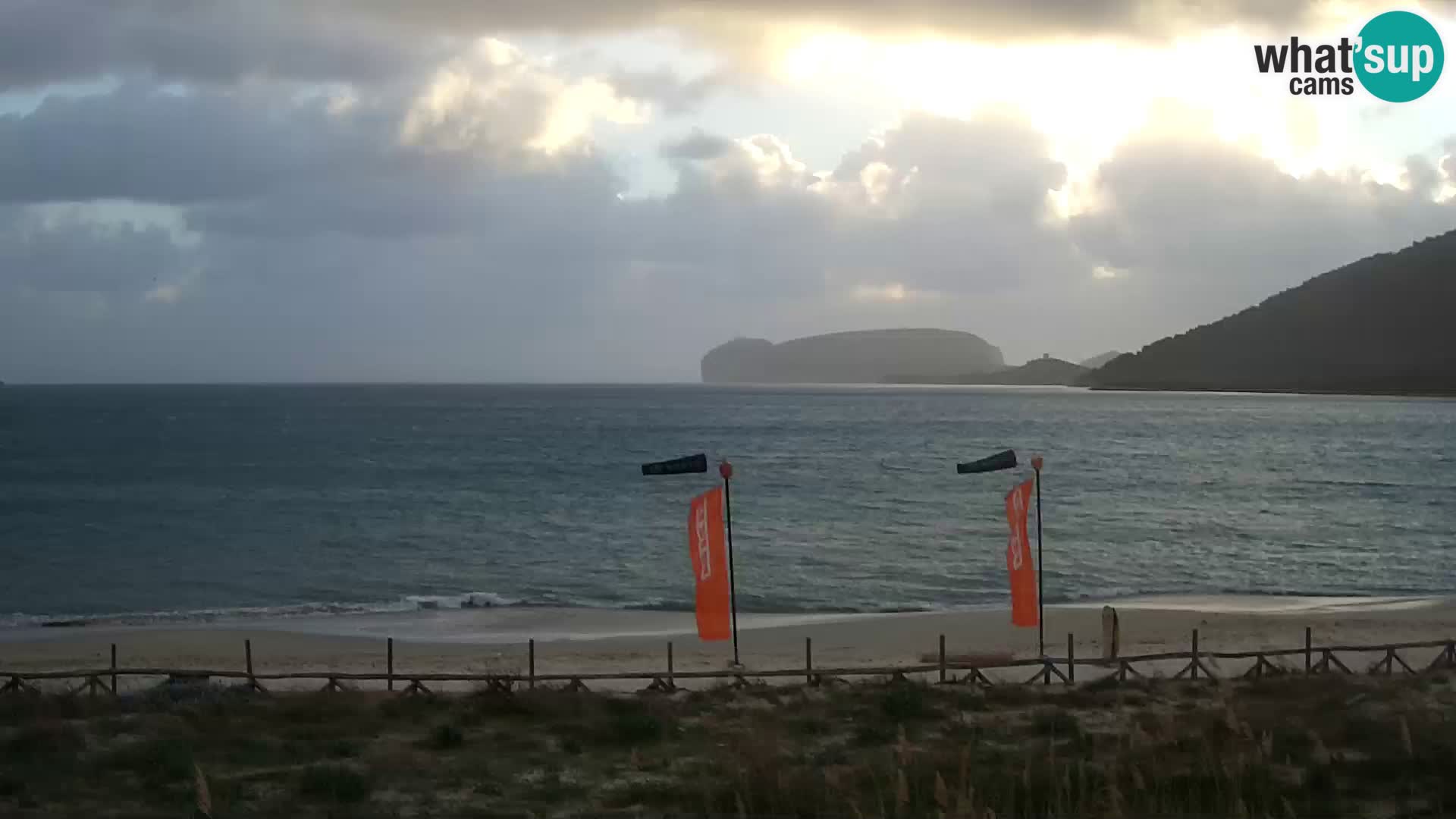 Webcam spiaggia La Stalla Riviera del Corallo – Alghero – Sardegna
