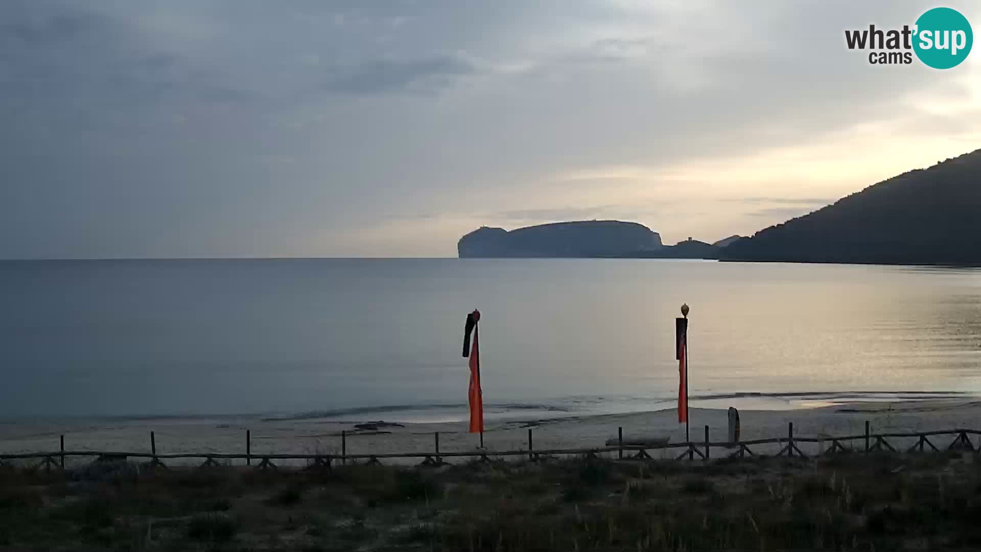 Webcam spiaggia La Stalla Riviera del Corallo – Alghero – Sardegna