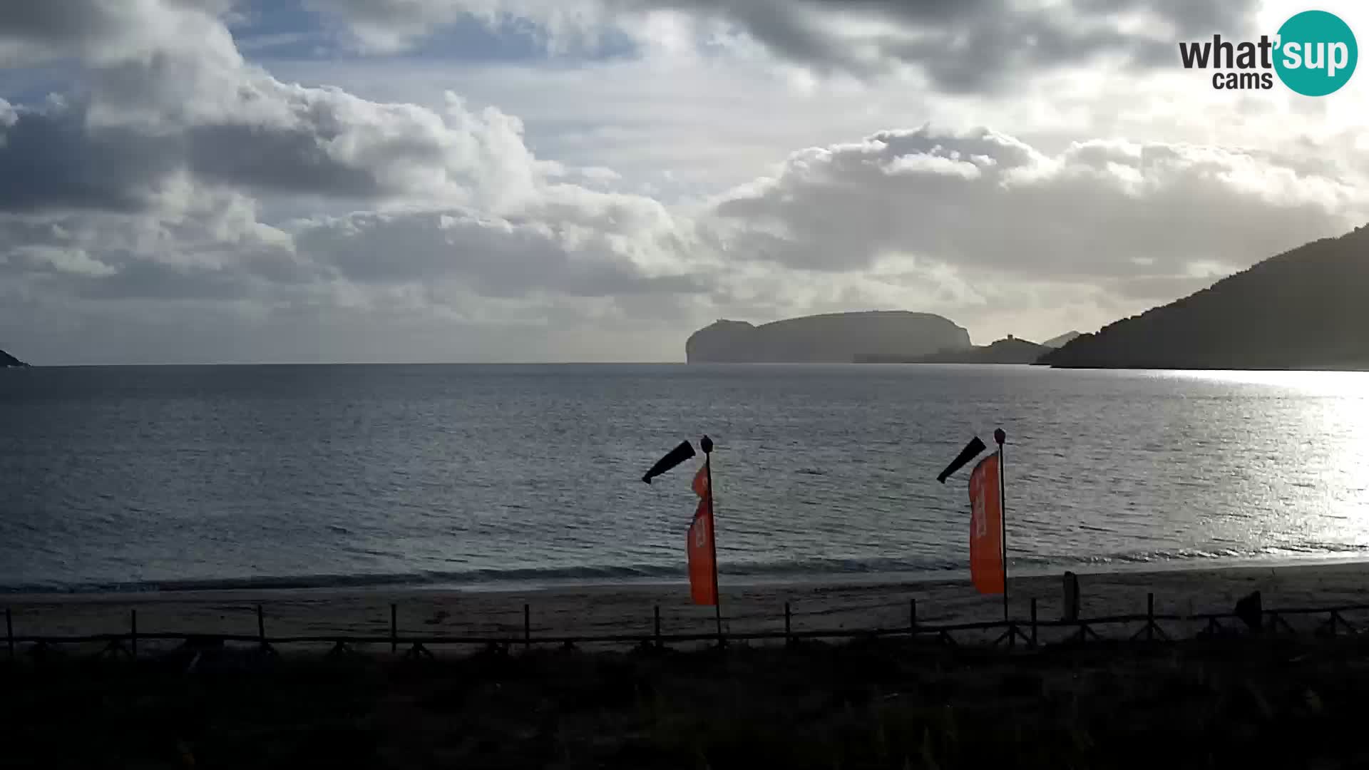 Webcam spiaggia La Stalla Riviera del Corallo – Alghero – Sardegna