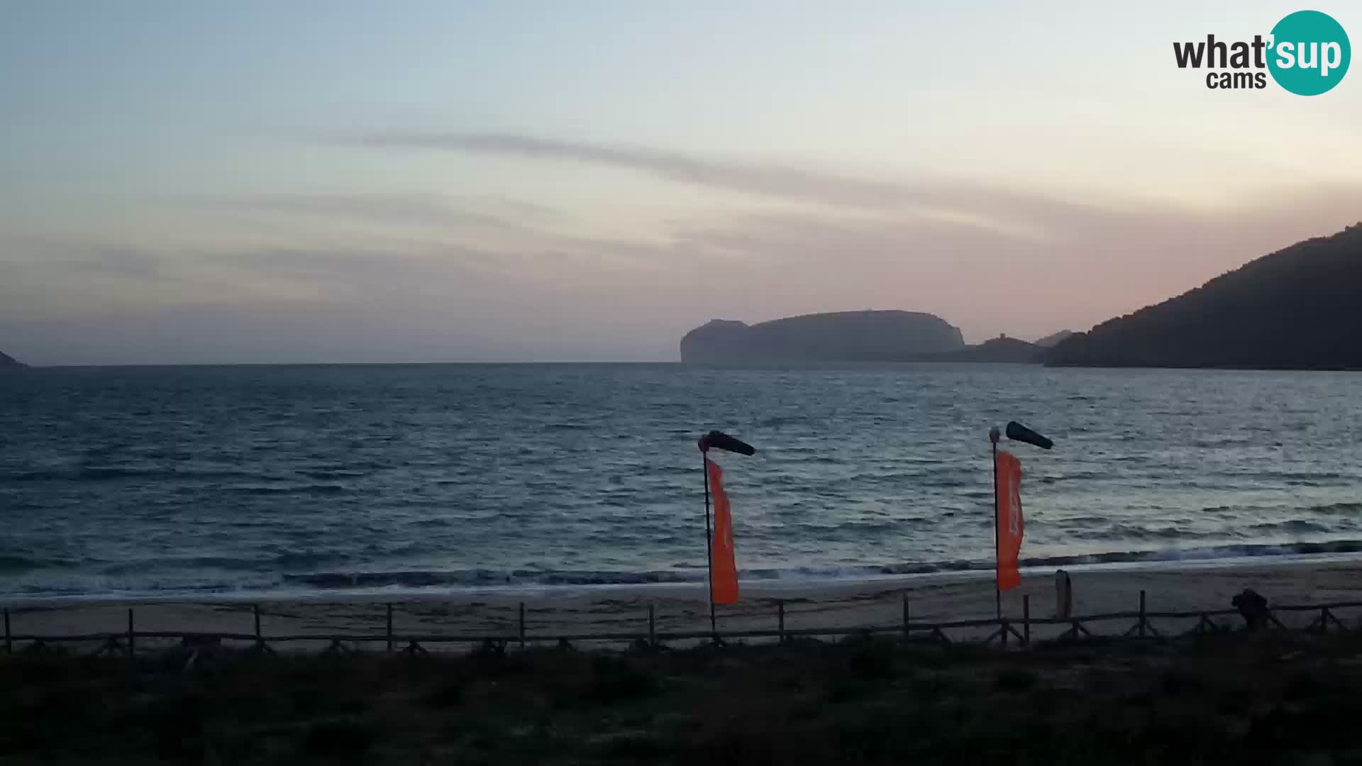 Live webcam La Stalla beach Riviera del Corallo – Alghero – Sardinia – Italy
