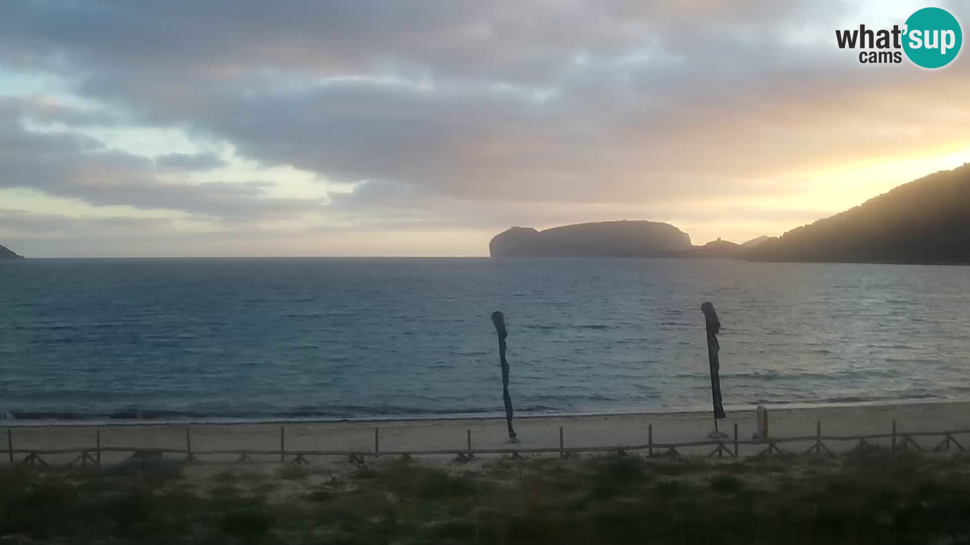 Live webcam La Stalla beach Riviera del Corallo – Alghero – Sardinia – Italy