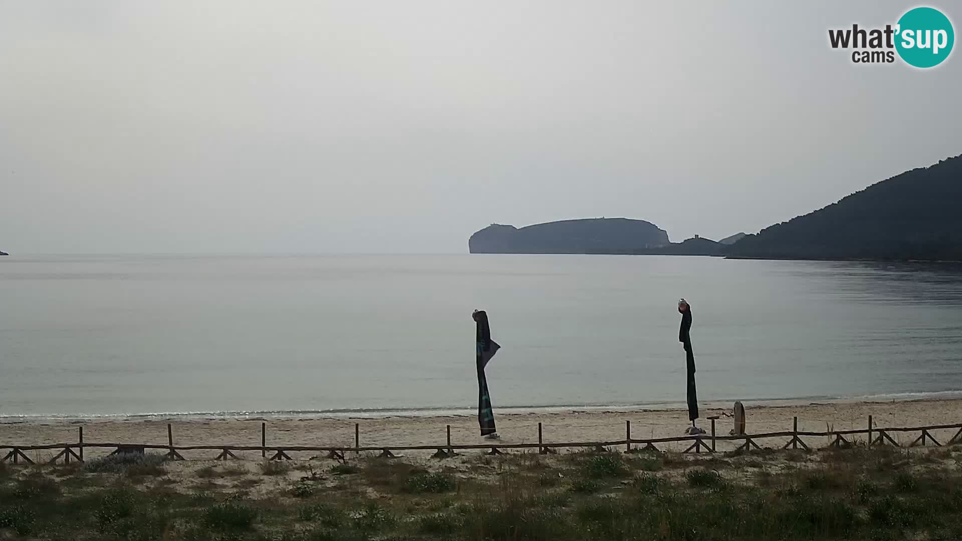 Webcam en direct Plage de La Stalla Riviera del Corallo – Alghero – Sardaigne – Italie