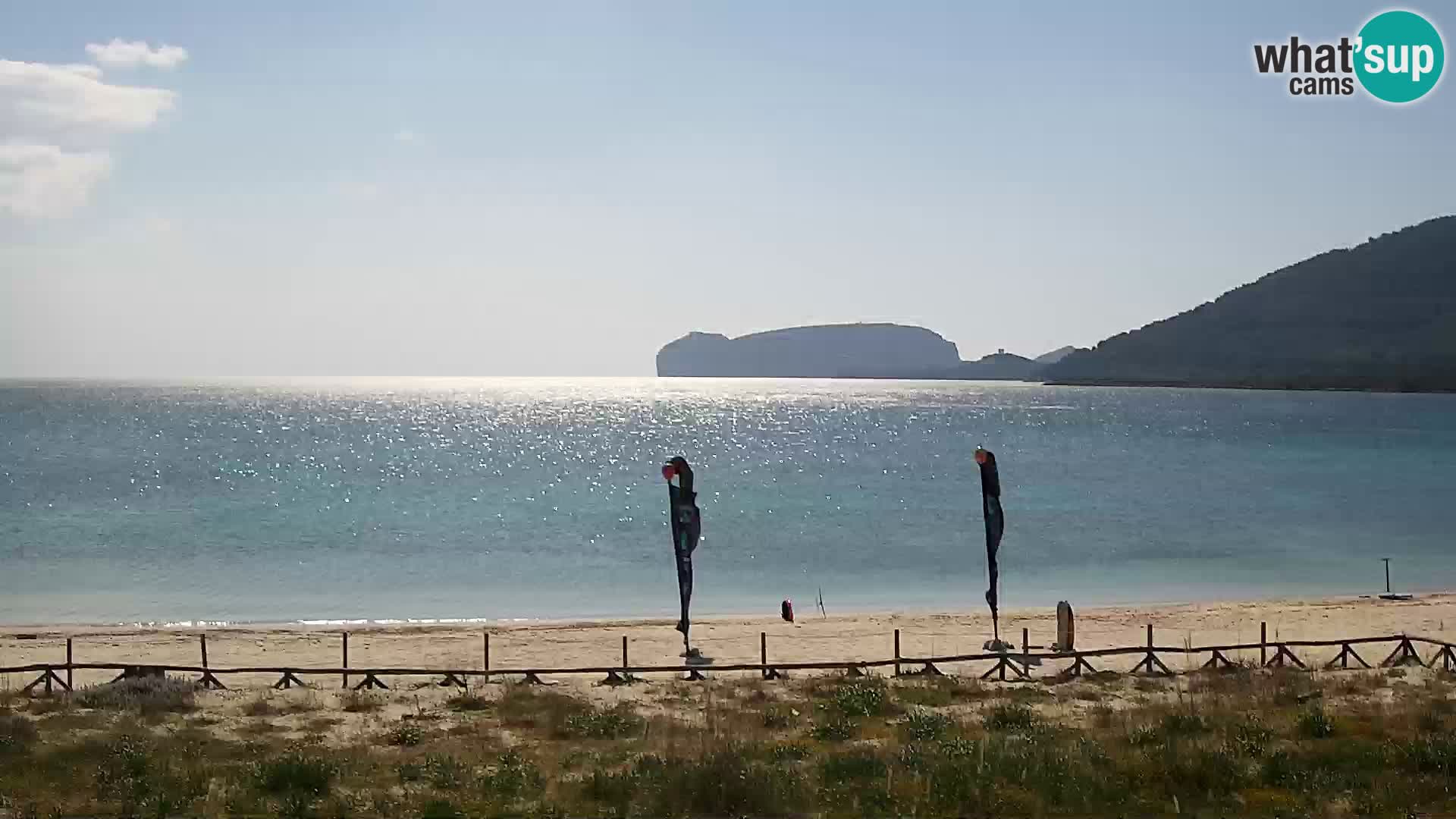 Spletna kamera plaža La Stalla Riviera del Corallo – Alghero – Sardinija – Italija