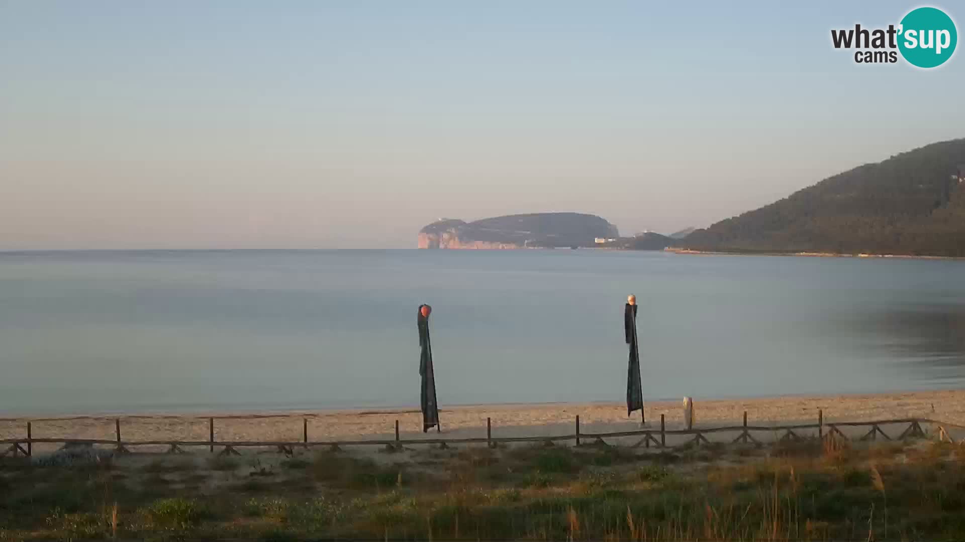 Spletna kamera plaža La Stalla Riviera del Corallo – Alghero – Sardinija – Italija