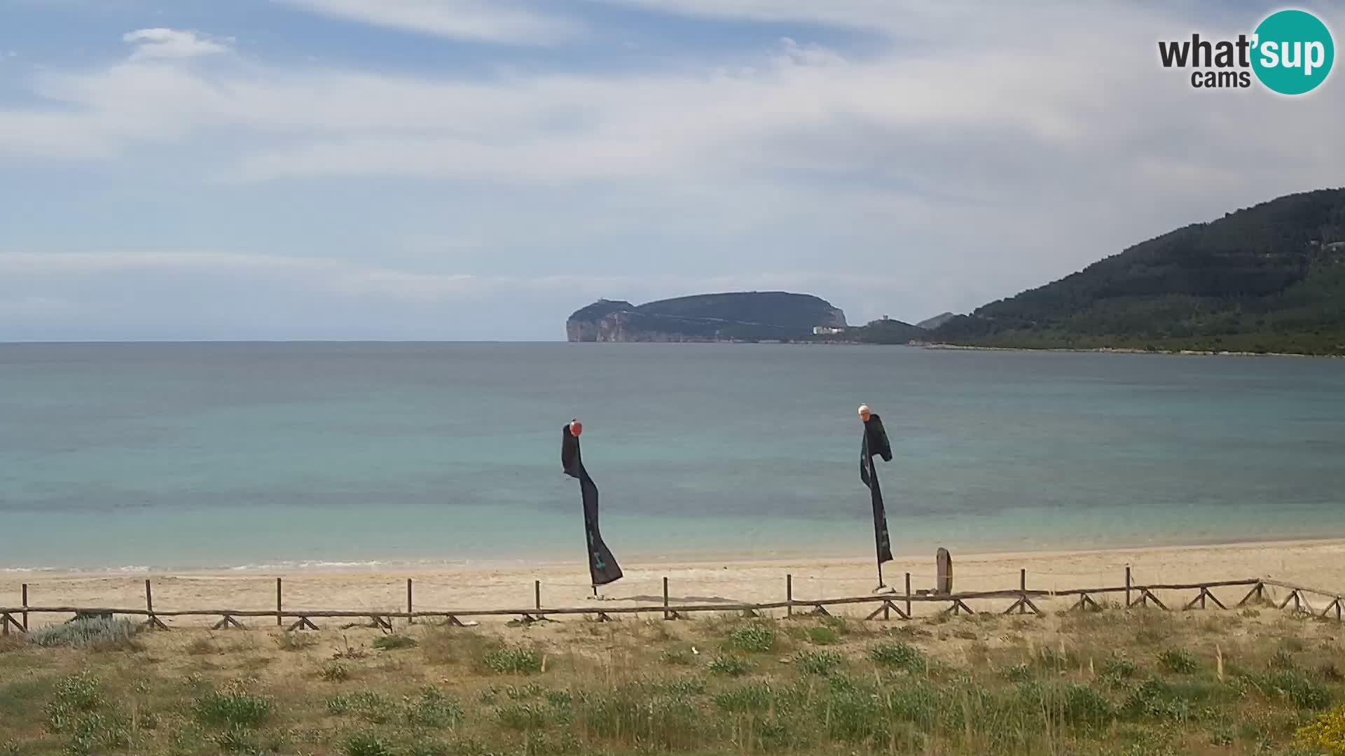 Live Webcam La Stalla Strand Riviera del Corallo – Alghero – Sardinien – Italien