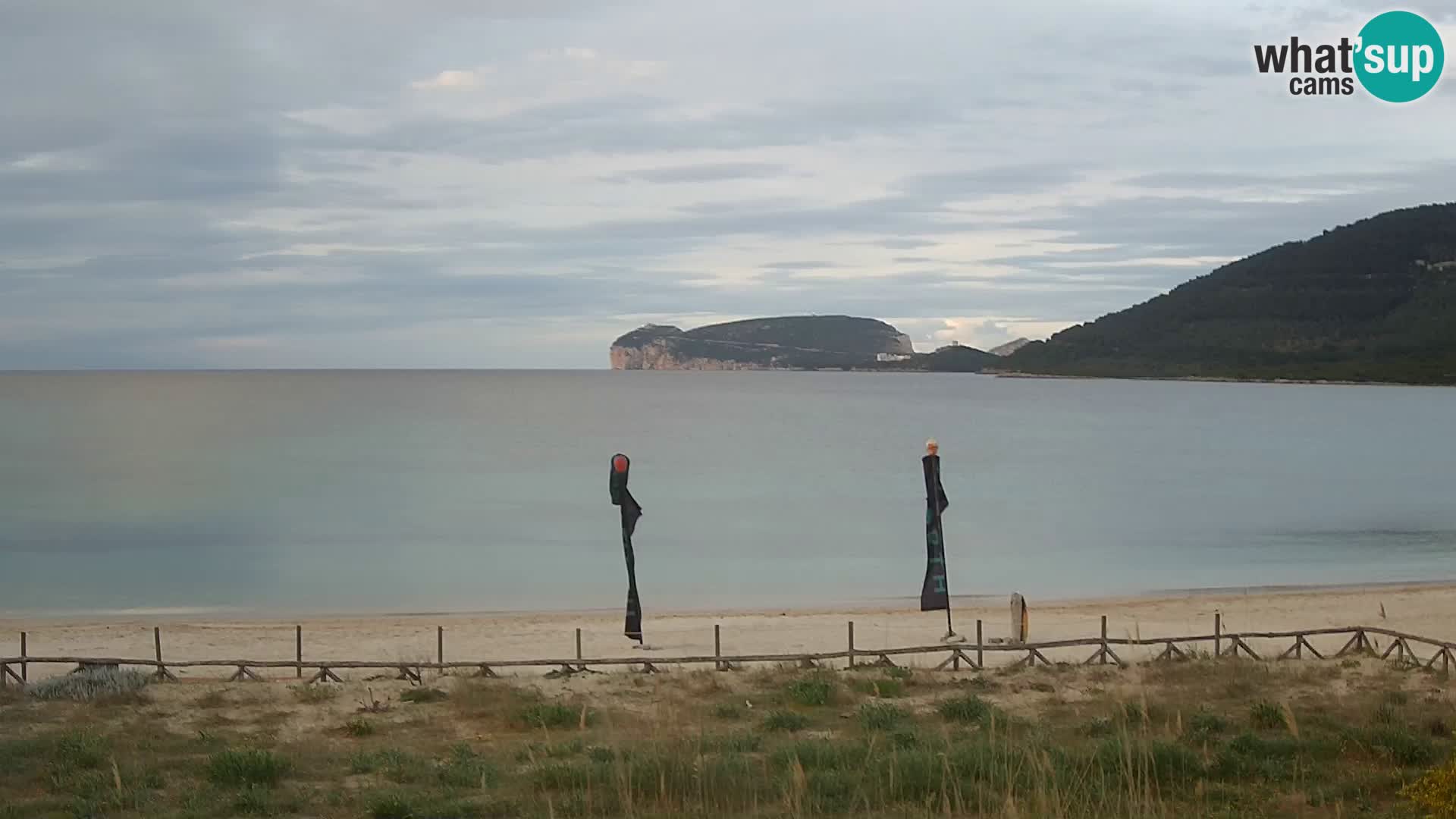 Live webcam La Stalla beach Riviera del Corallo – Alghero – Sardinia – Italy