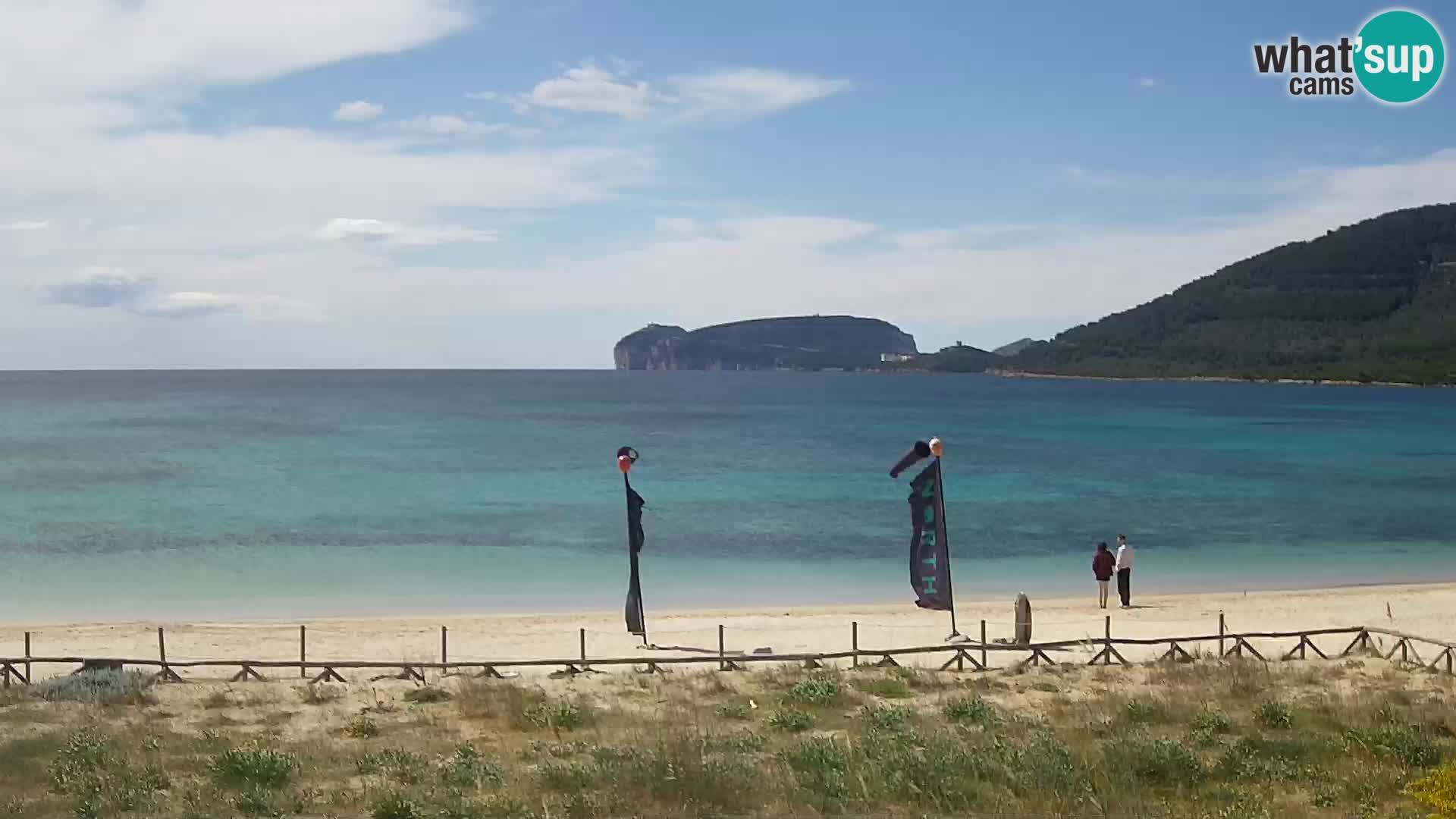 Live Webcam La Stalla Strand Riviera del Corallo – Alghero – Sardinien – Italien